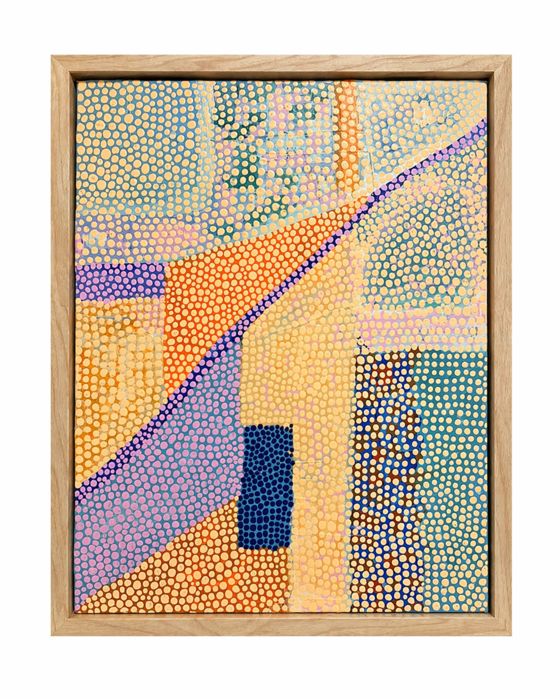 Above Dundee, acrylic on canvas