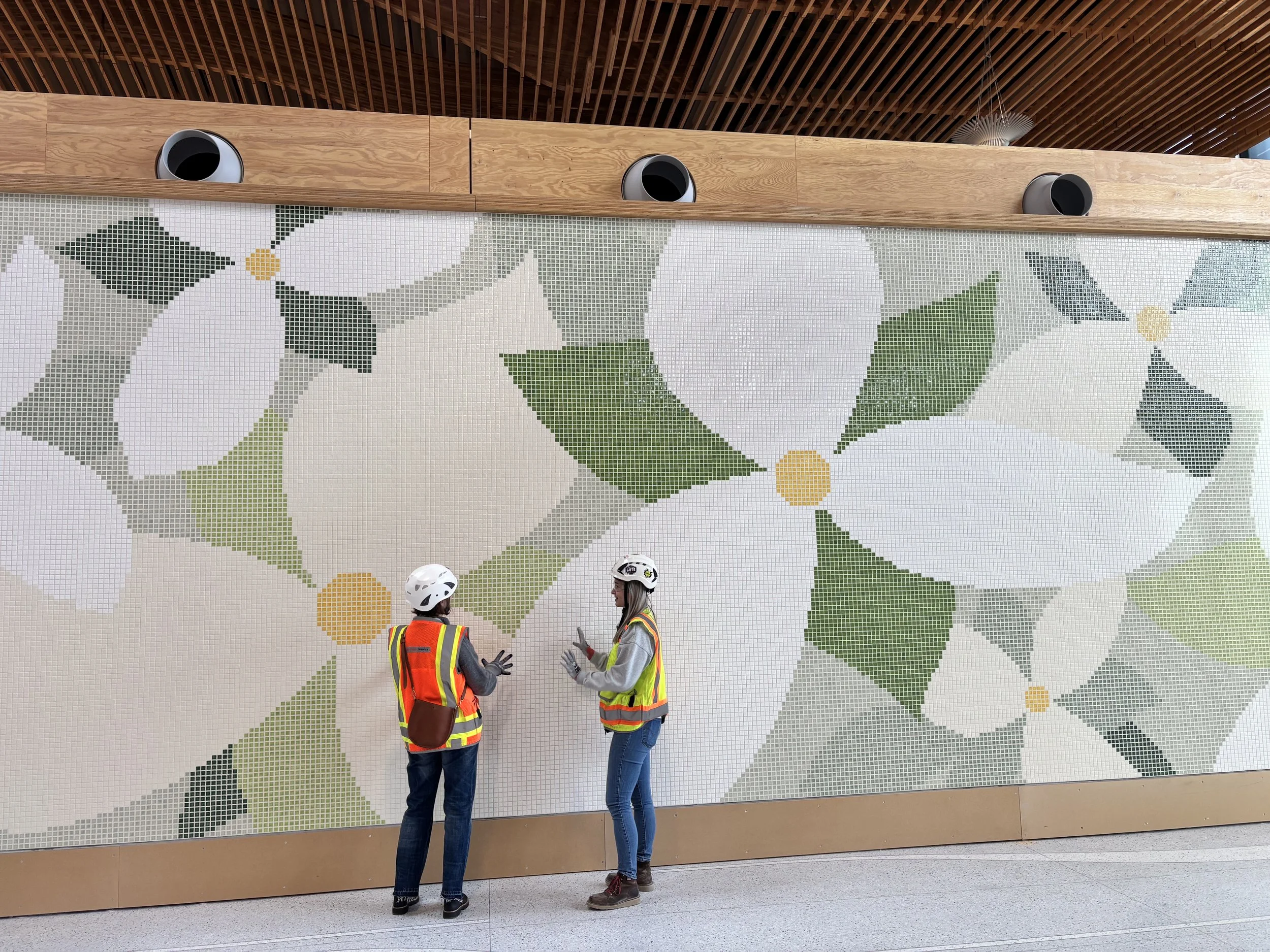 Sara and Caitlyn at Trillium Wall.jpg