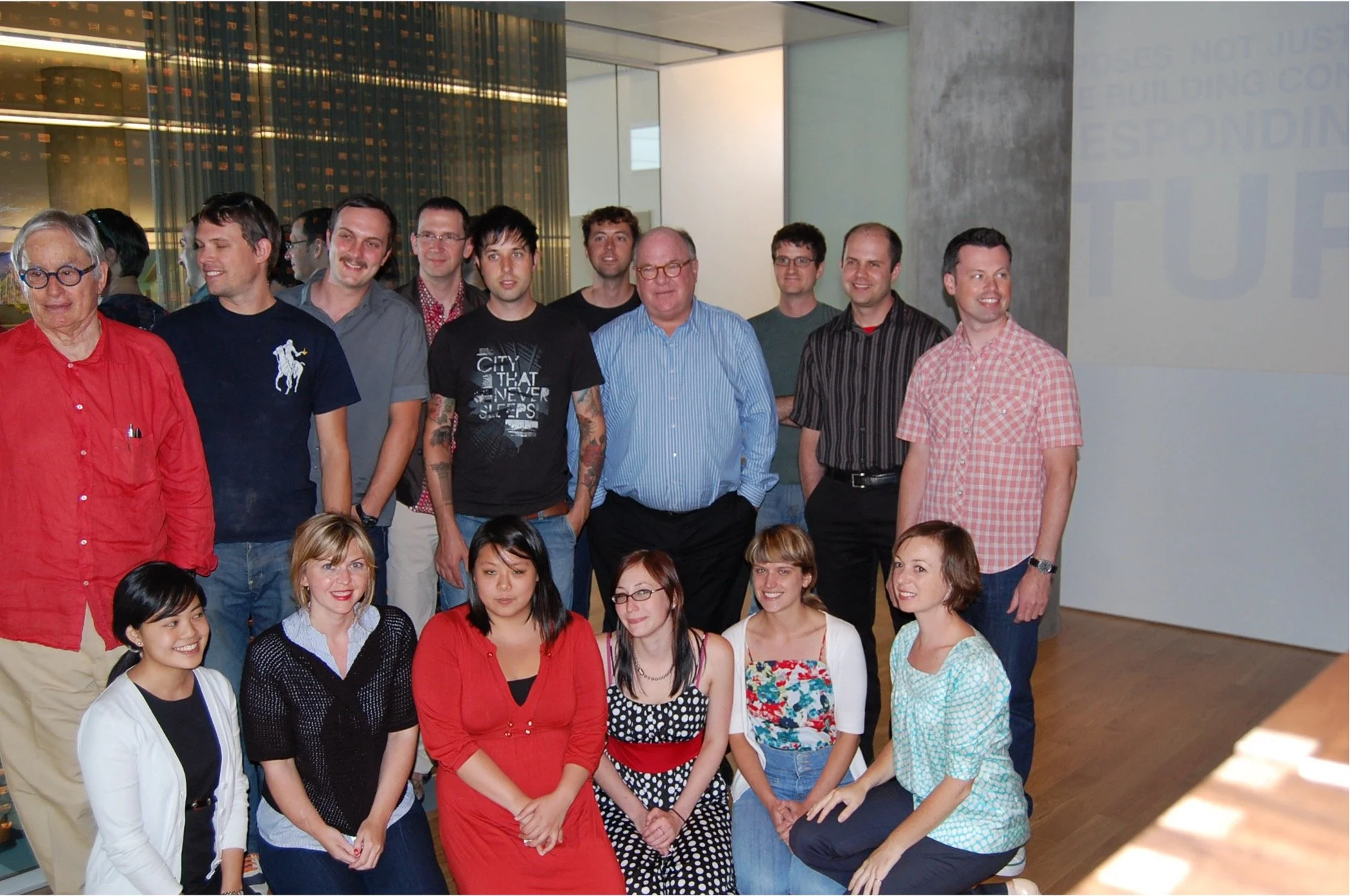 The full team of contributors to the slide wall.jpg