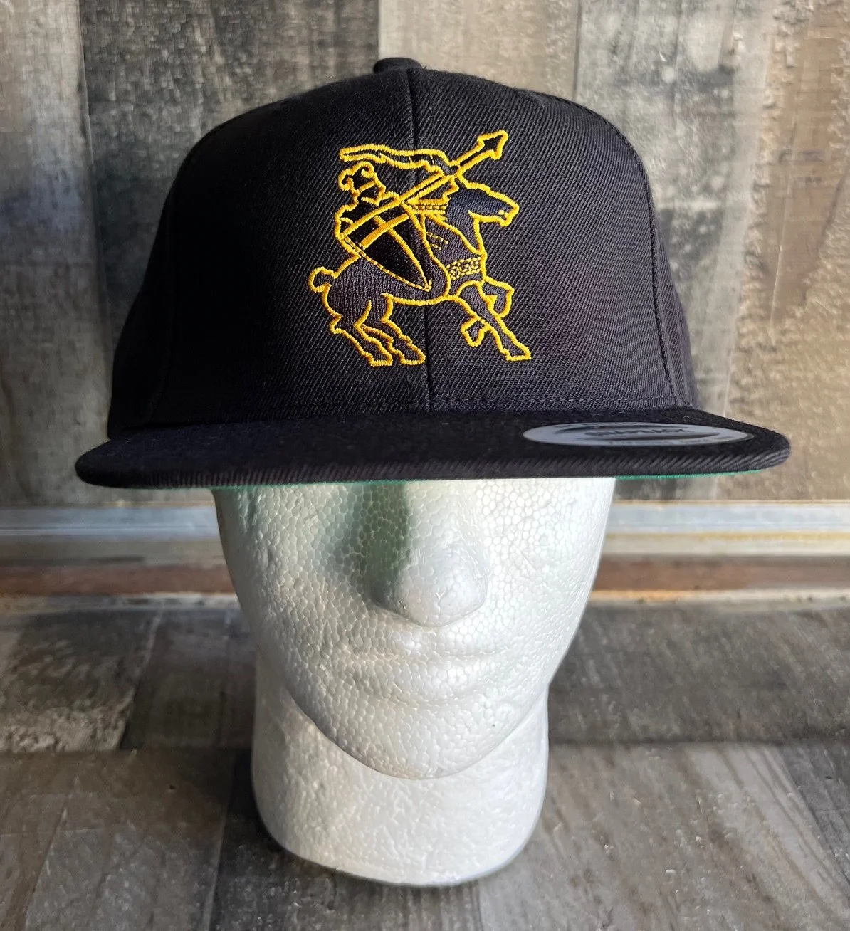 BSMMFC Knight and Horse Logo Hat - Flat Bill and Snapback
