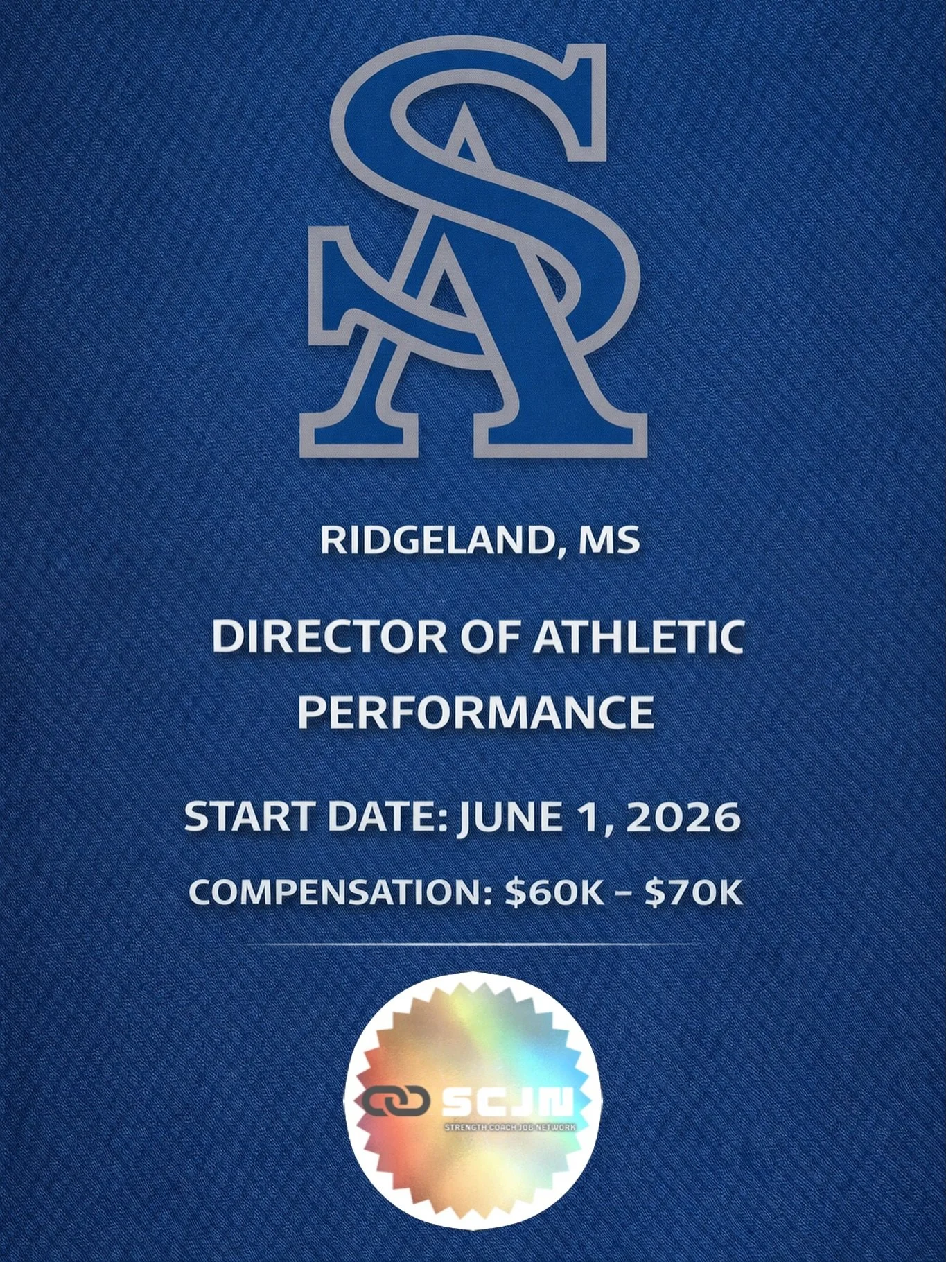 St. Andrew&rsquo;s Episcopal School is hiring a Director of Athletic Performance.

This full-time opportunity is ideal for a coach looking to lead athletic performance within a high school setting and make a lasting impact on student-athlete developm