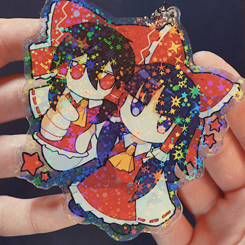 Reimu Keychain