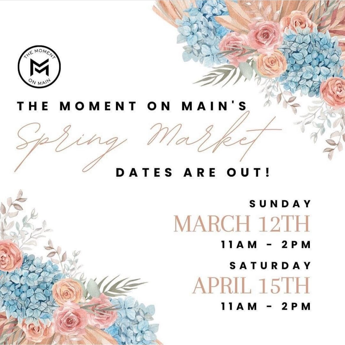 Excited to announce I&rsquo;ll be a part of Moment on Main&rsquo;s April market here in downtown Wheaton!  If you&rsquo;re in the Chicago area and want to come support some great local artists and creators, stop by Saturday April 15th 11am-2pm
#art #