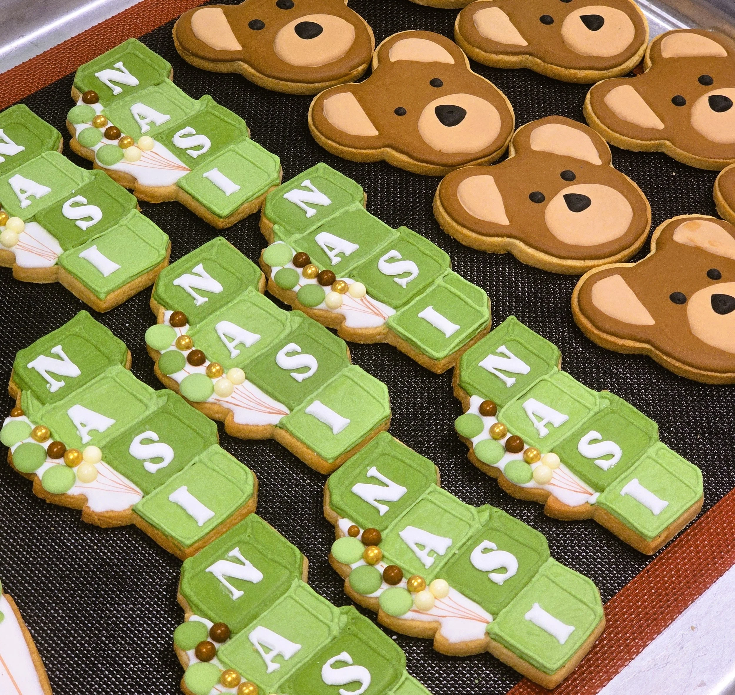Birthday Cookies Teddy Bear and NASI name for newborn.jpg