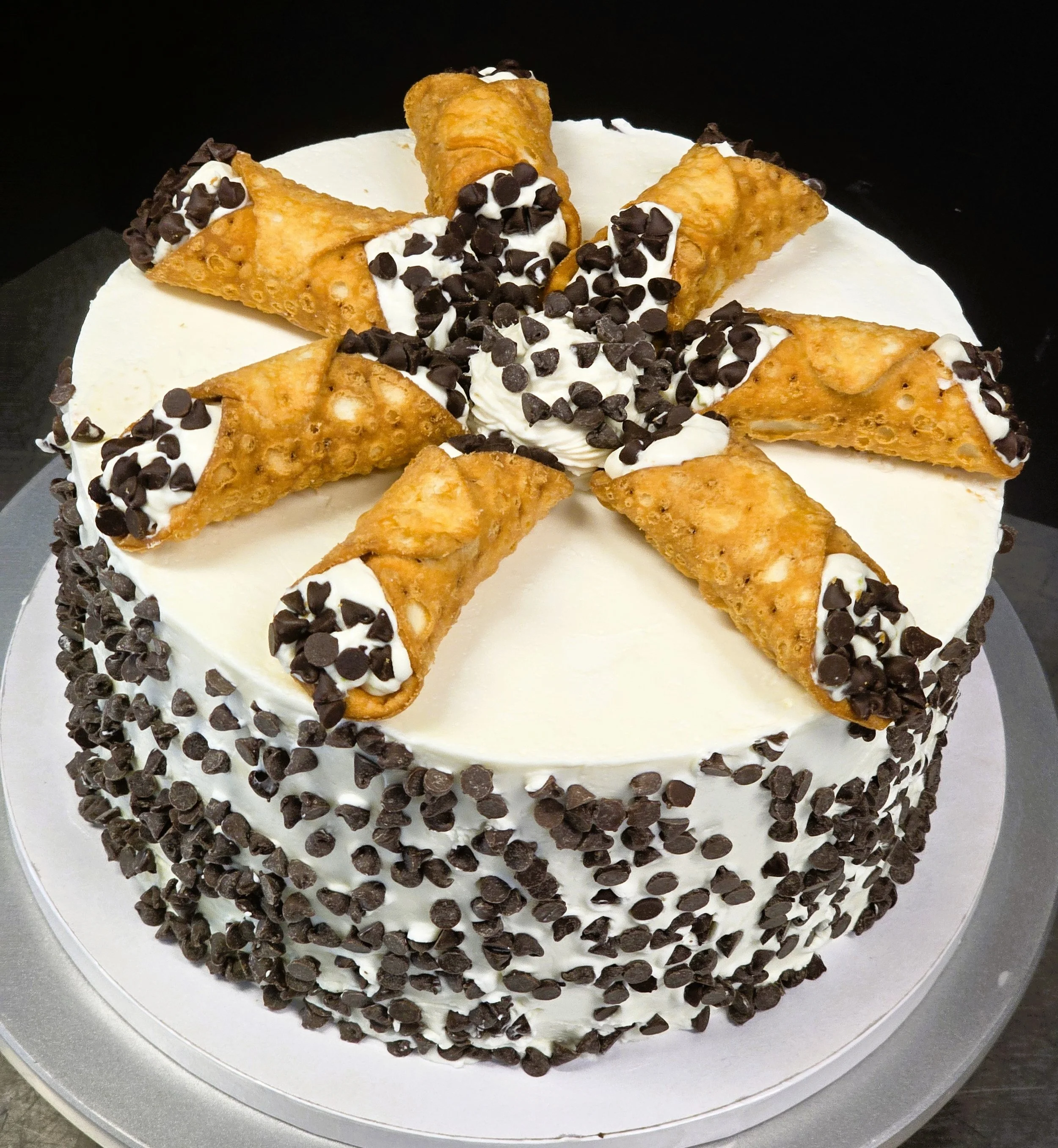 Birthday cake buttercream Cannolis as toppers.jpg