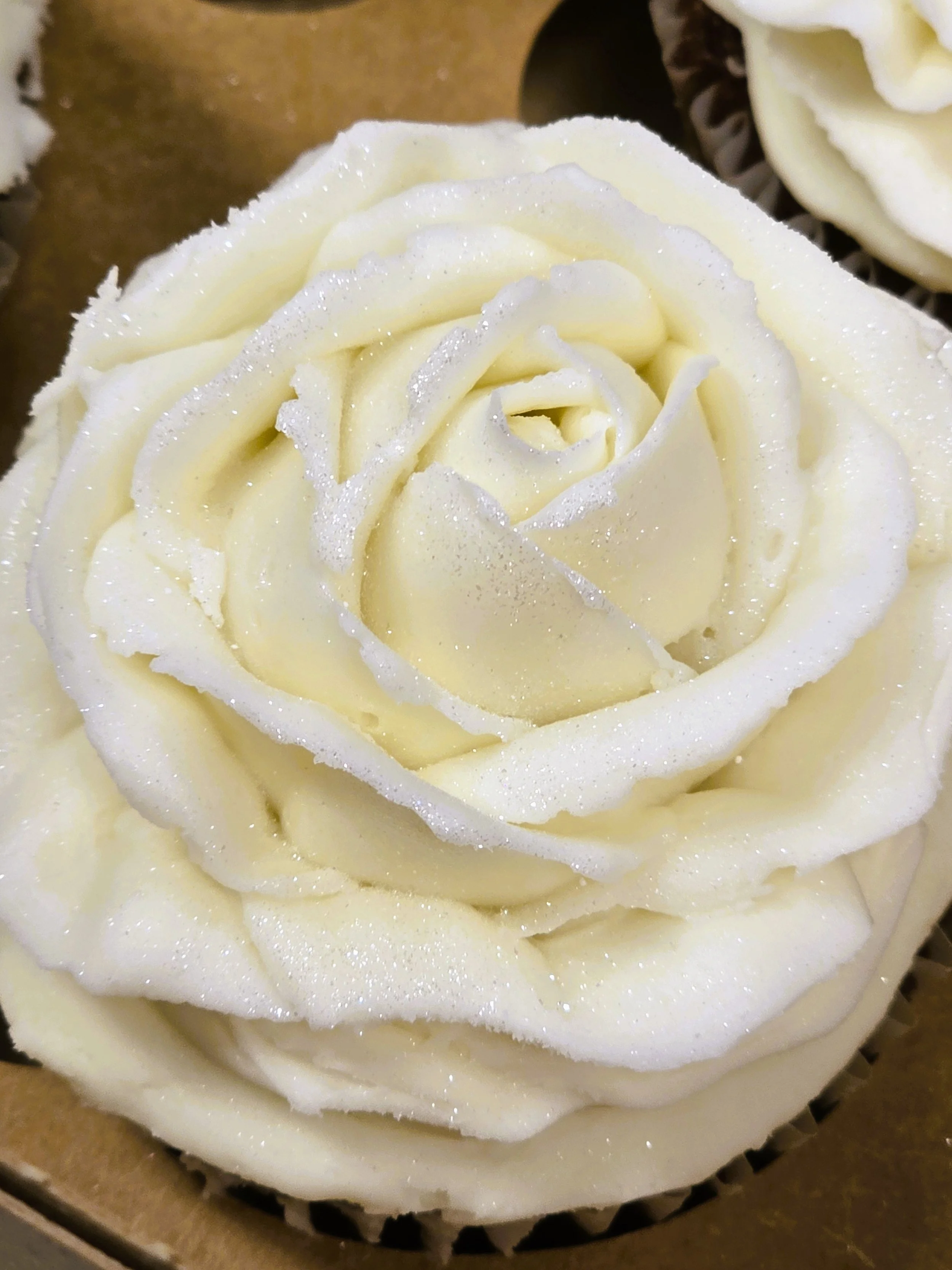 Bridal Shower cupcake Topper Rose with glitter.jpg
