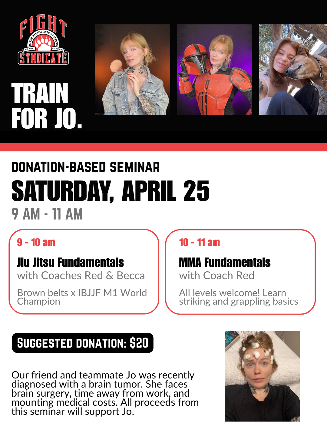 Train for Jo - Donation Based Seminar