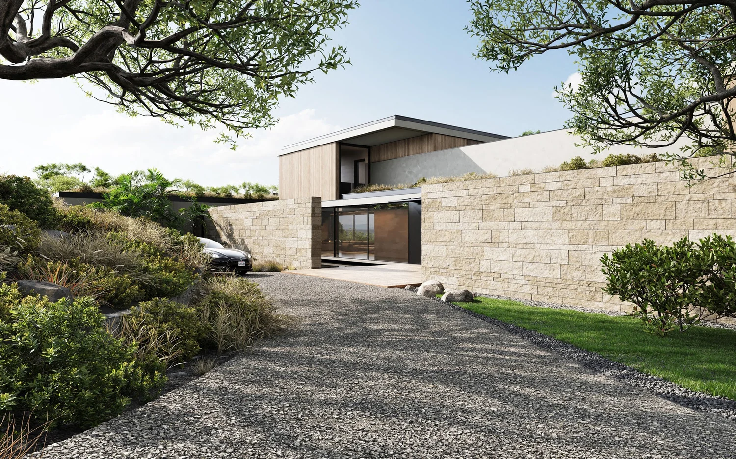 Long Ridge Designs Zuma Ridge Residence — Studio Bracket