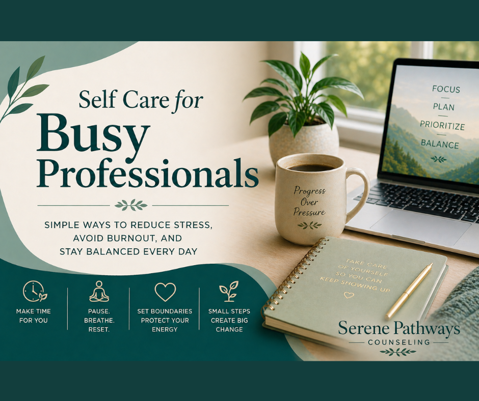 Self-Care for Busy Professionals: Simple Ways to Reduce Stress and Avoid Burnout