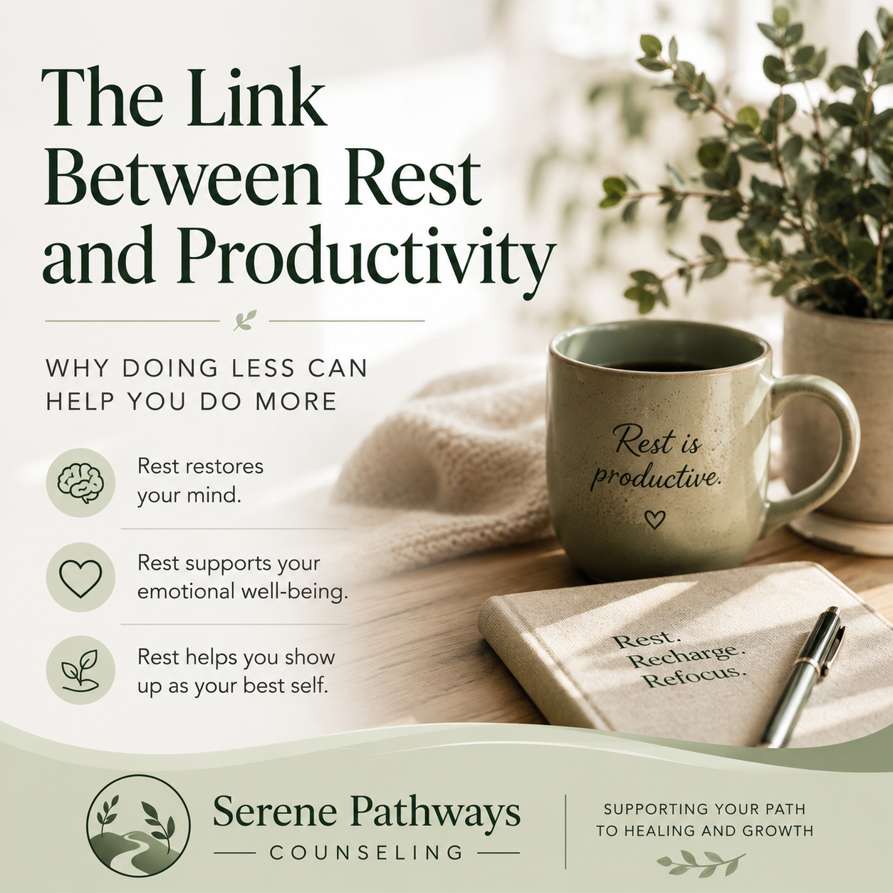 The Link Between Rest and Productivity: Why Doing Less Can Help You Do More