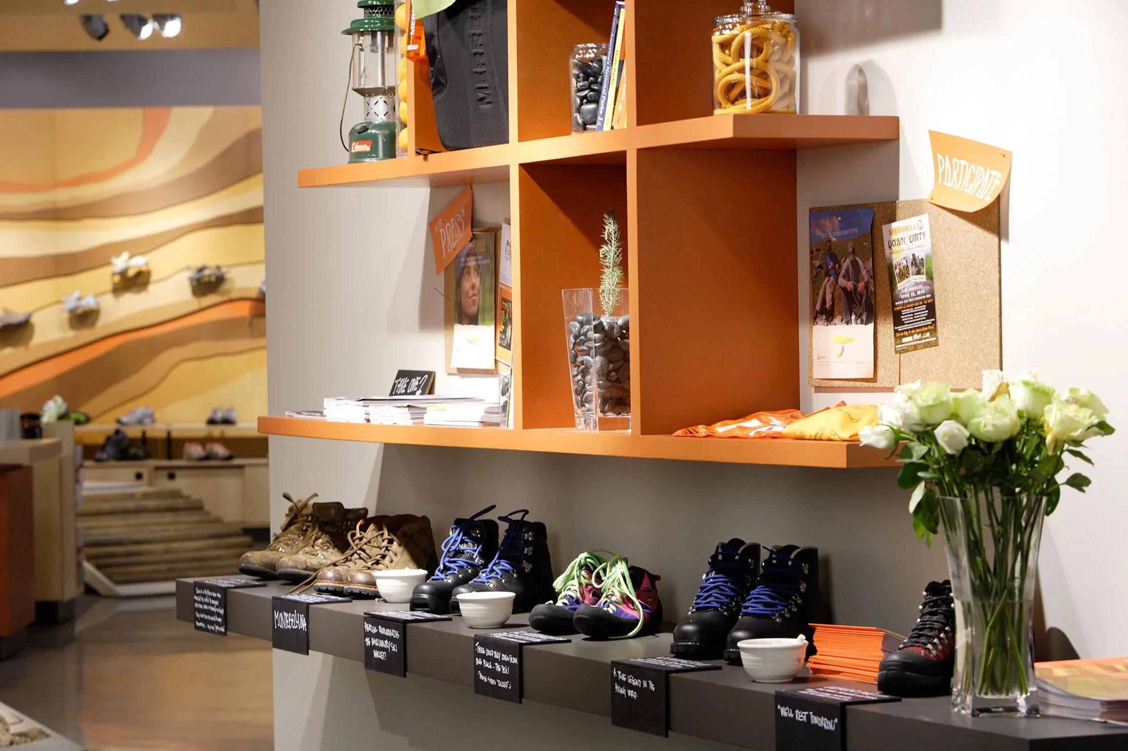 Merrell - Boot Merchandising Display