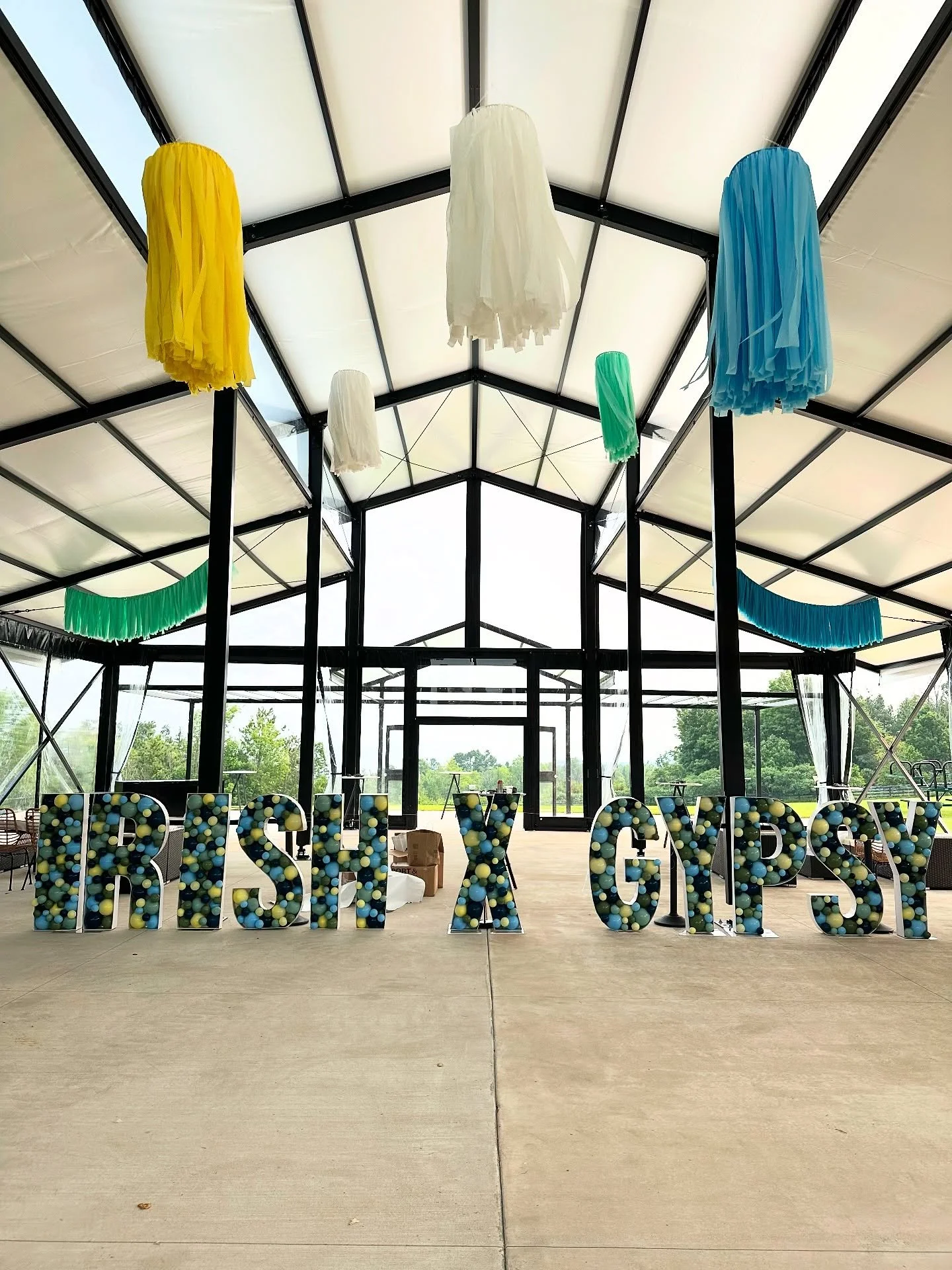 Our balloon mosaics and fringe decor were making waves at this year&rsquo;s Gypsy X Irish Boat Show! 🌊

We were all aboard for the fun and loved getting to deck out Gypsy&rsquo;s stunning new venue! 🚤