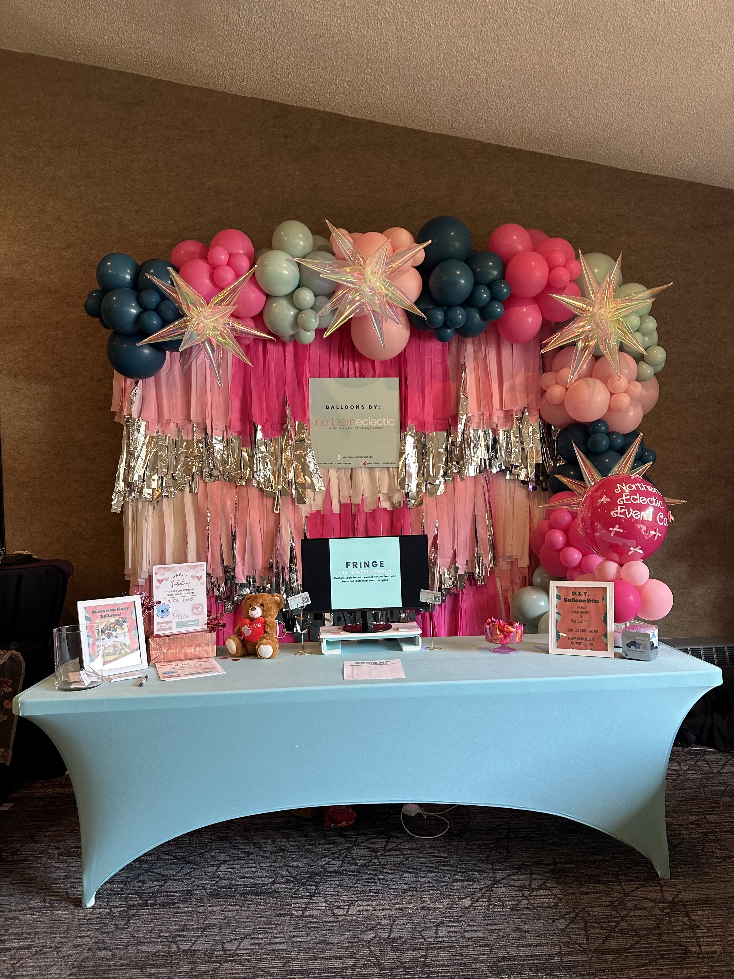 8' x 8' Fringe Backdrop