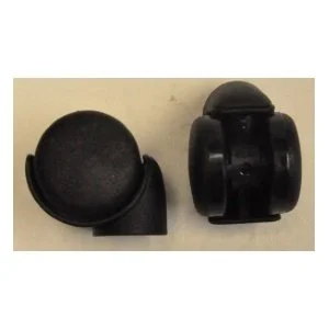 Black Double Caster for Stool
