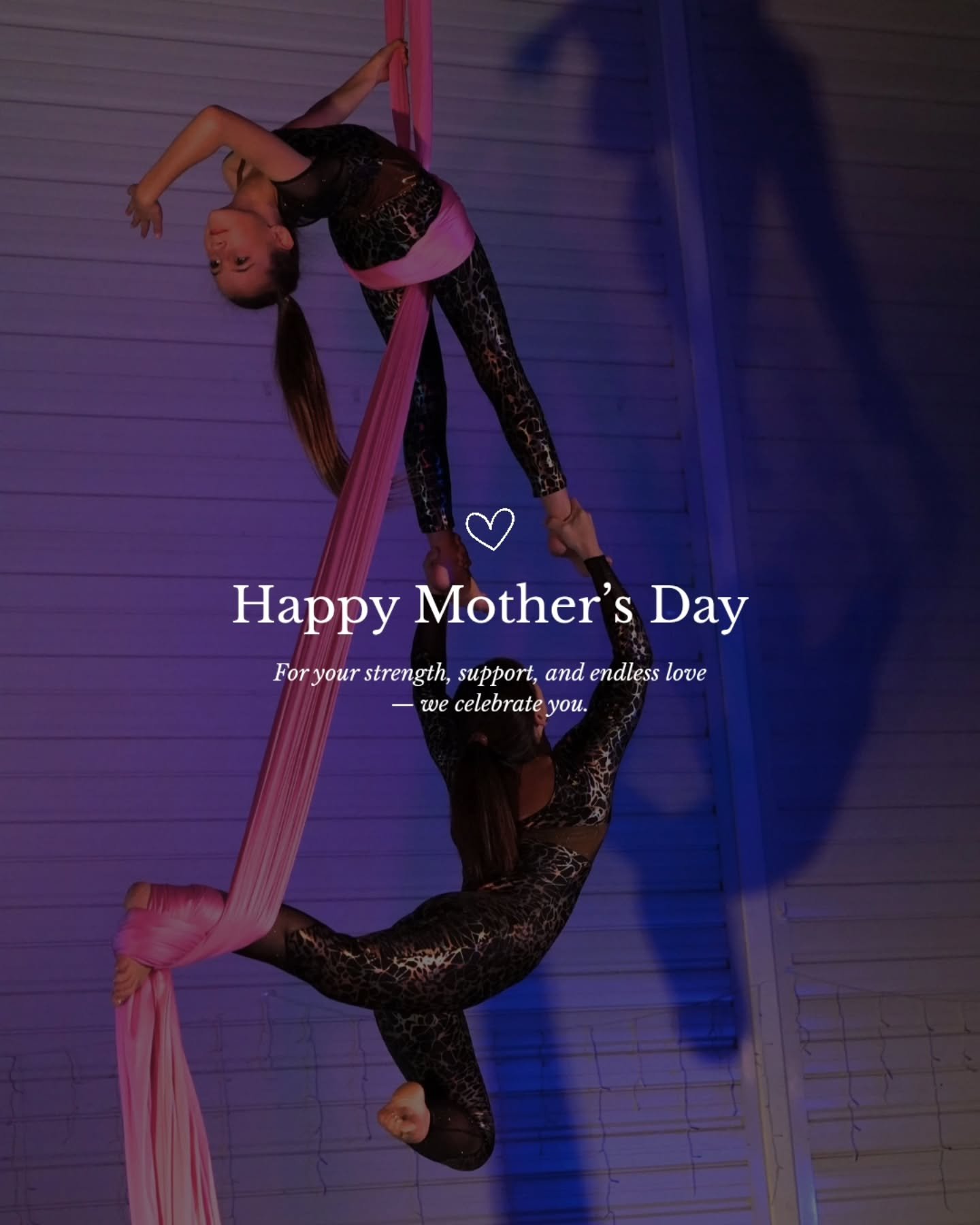Happy Mother's Day to all the moms, moms-to-be, and mother figures in our Silk &amp; Circus family!

Thanks for all you do&mdash; from sewing costumes, packing bags, waiting patiently, helping with practice, juggling schedules, cheering us on, and su