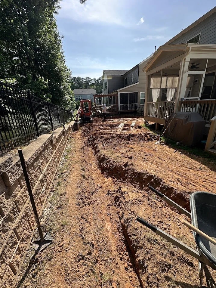 Yard Drainage in Raleigh, NC