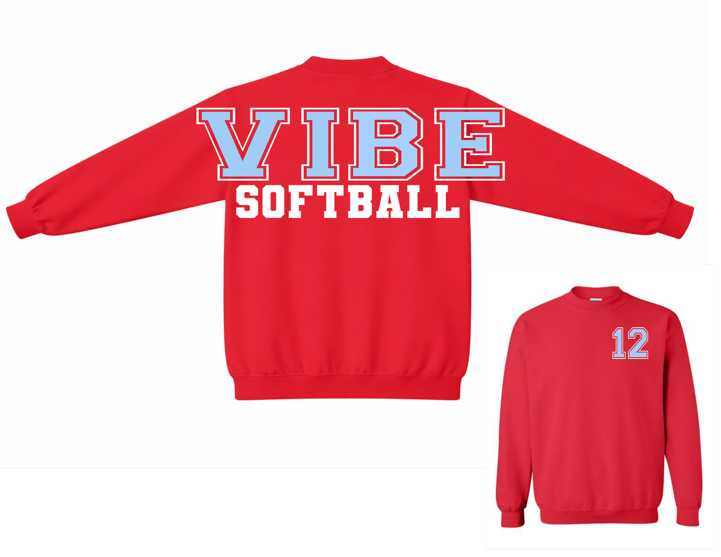 vibe softball red crewneck.png