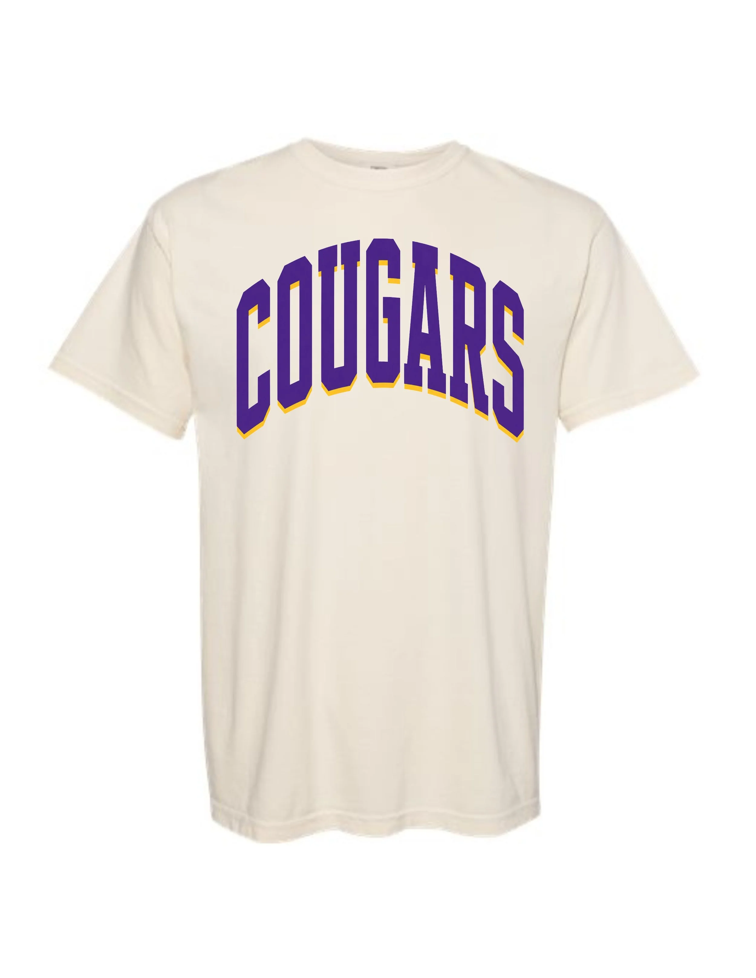 cougars tan shirt .jpg