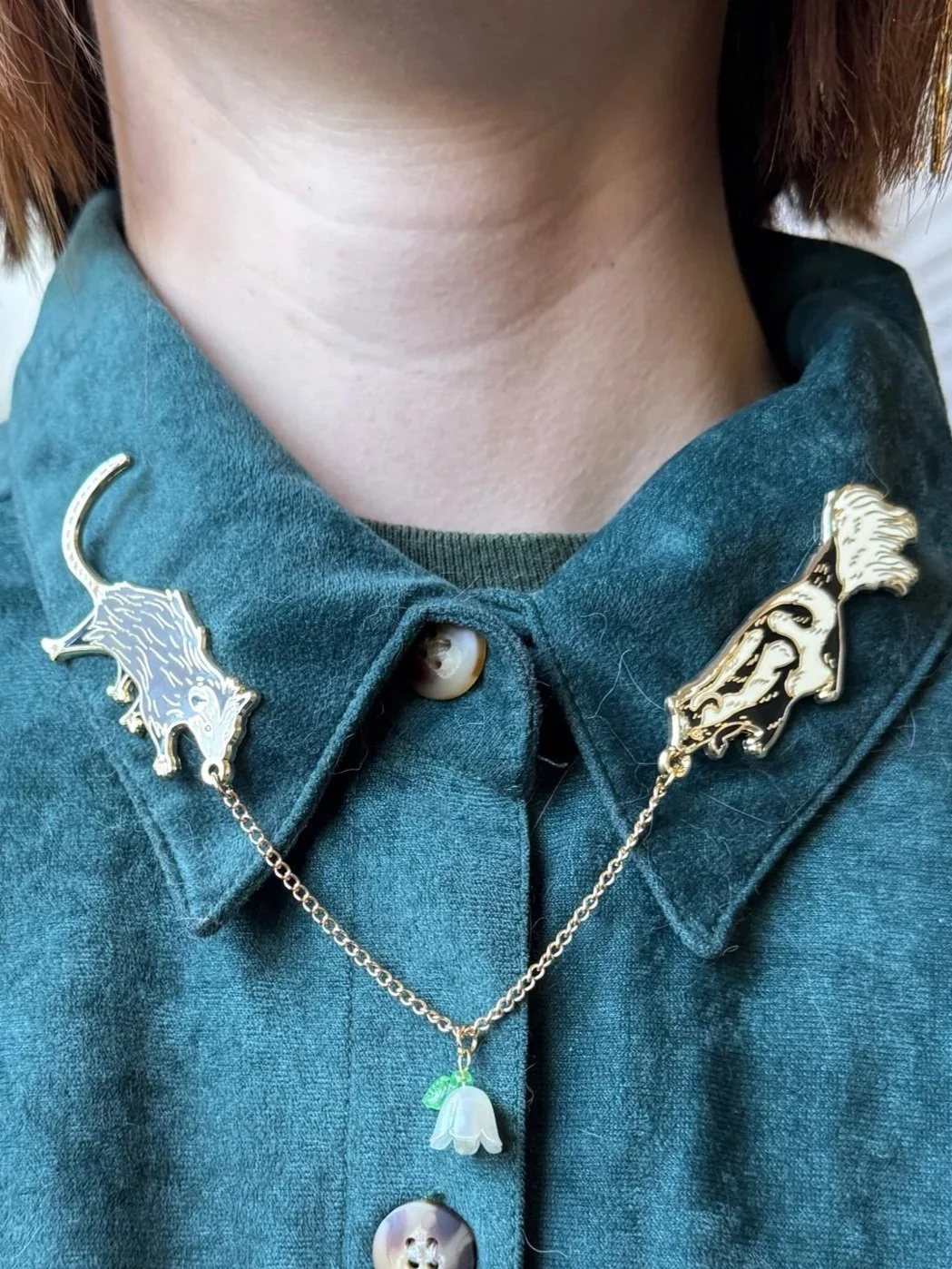 Critter Collar Pin Set
