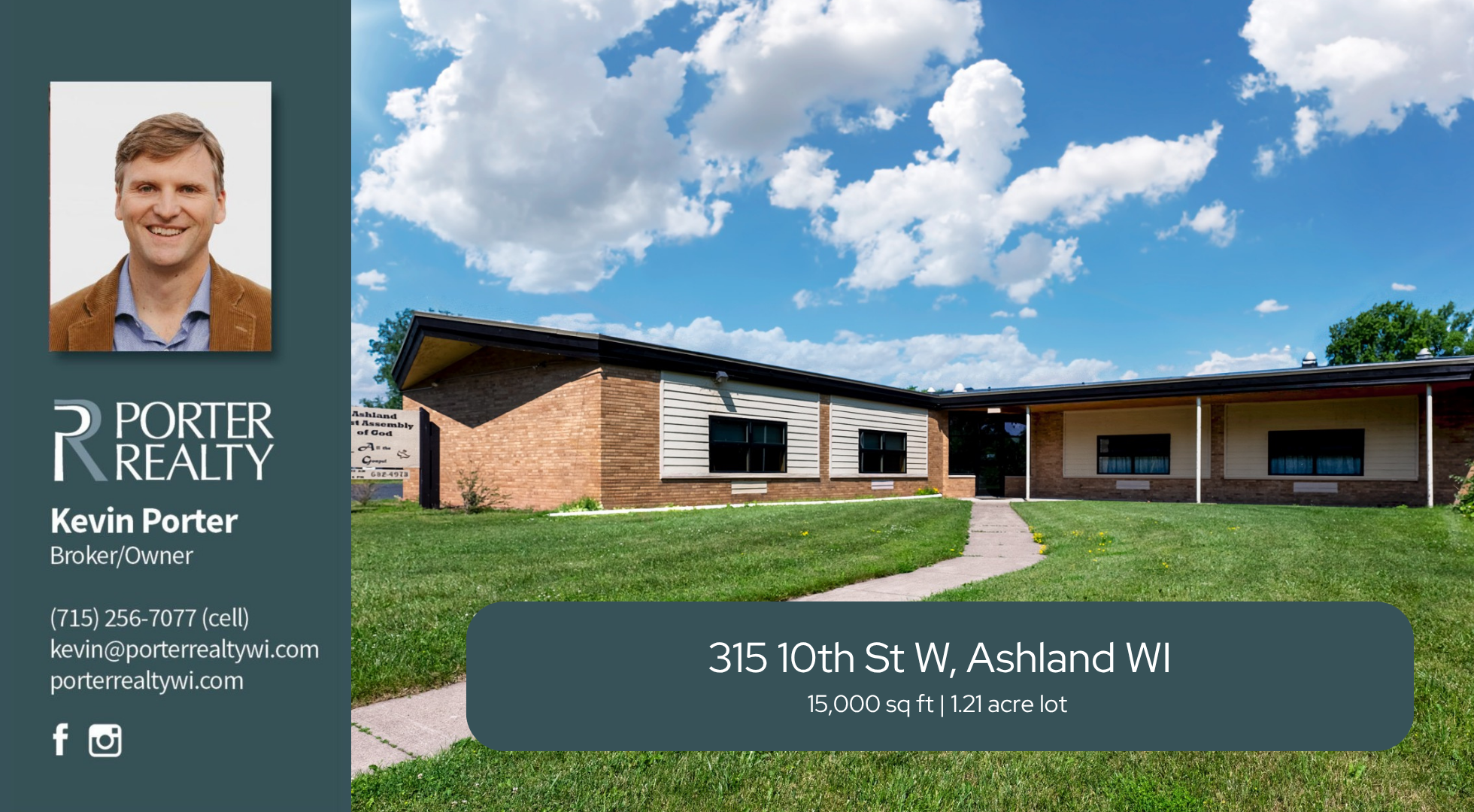 Unique opportunity to own a well-built and very well maintained former school building offering approx. 15,000 sq ft of single-level space with no steps throughout the interior or at entry points. Originally constructed in 1955, this exceptional exam