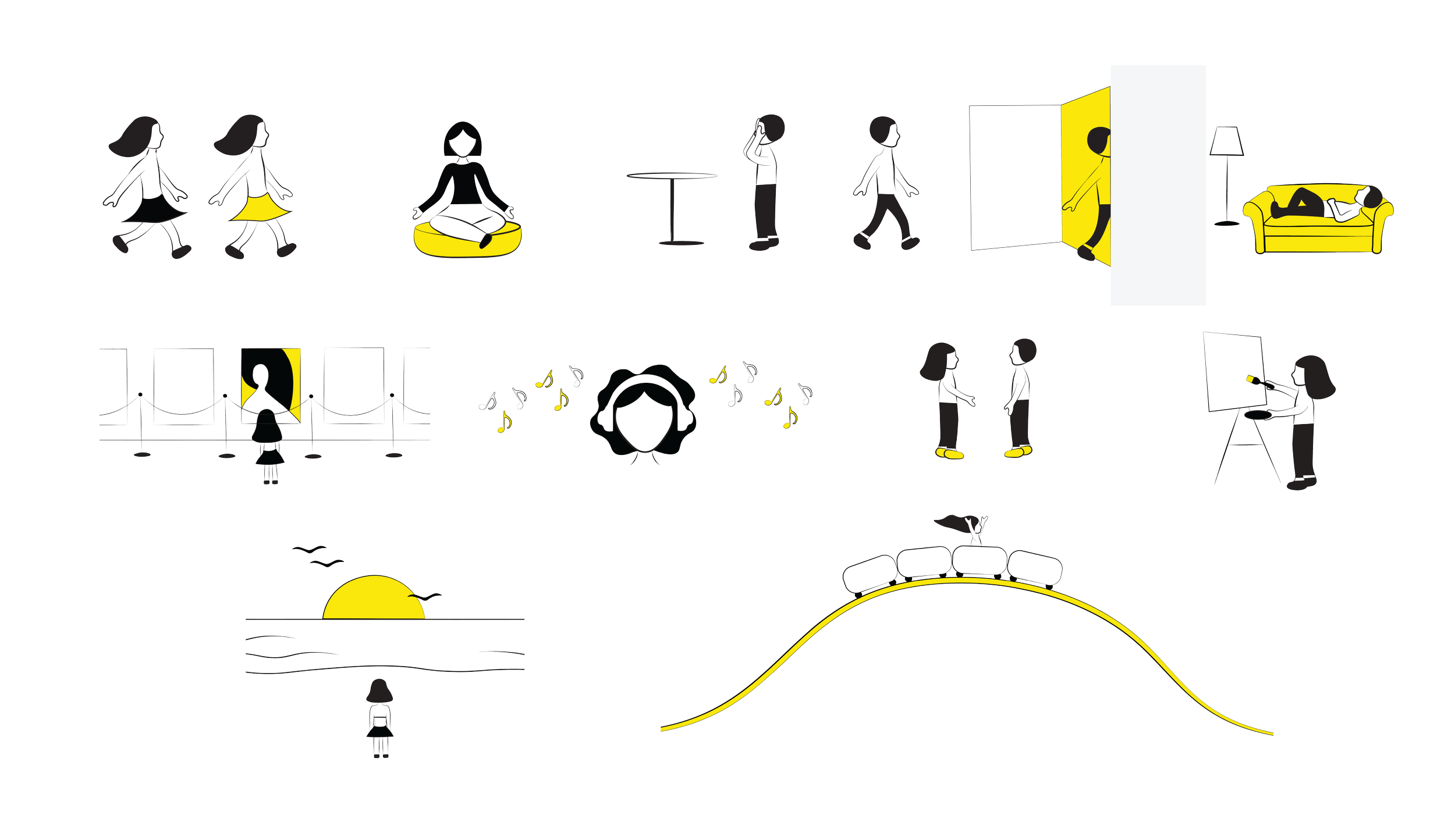 Original illustrations