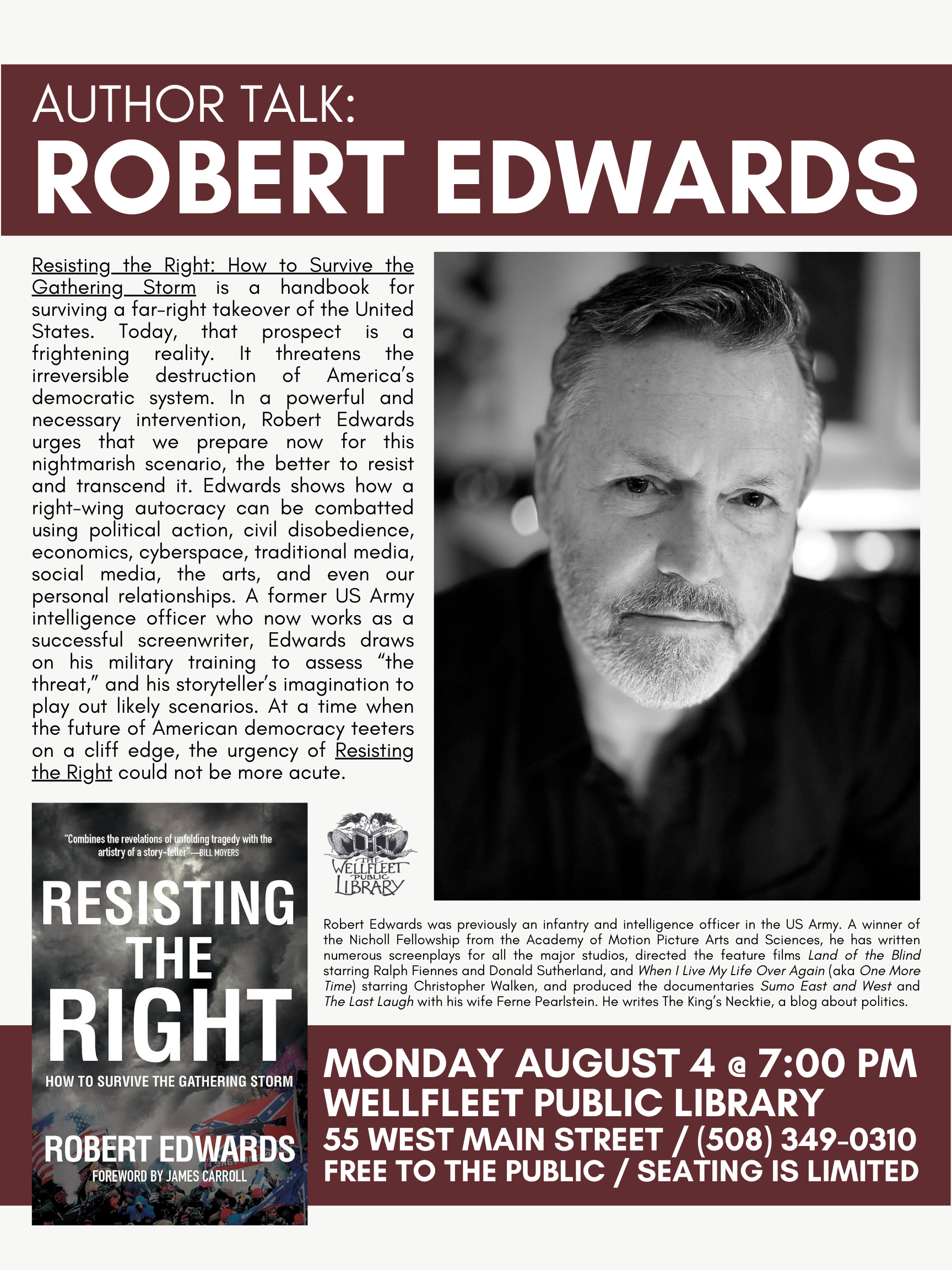 Author Talk: Robert Edwards