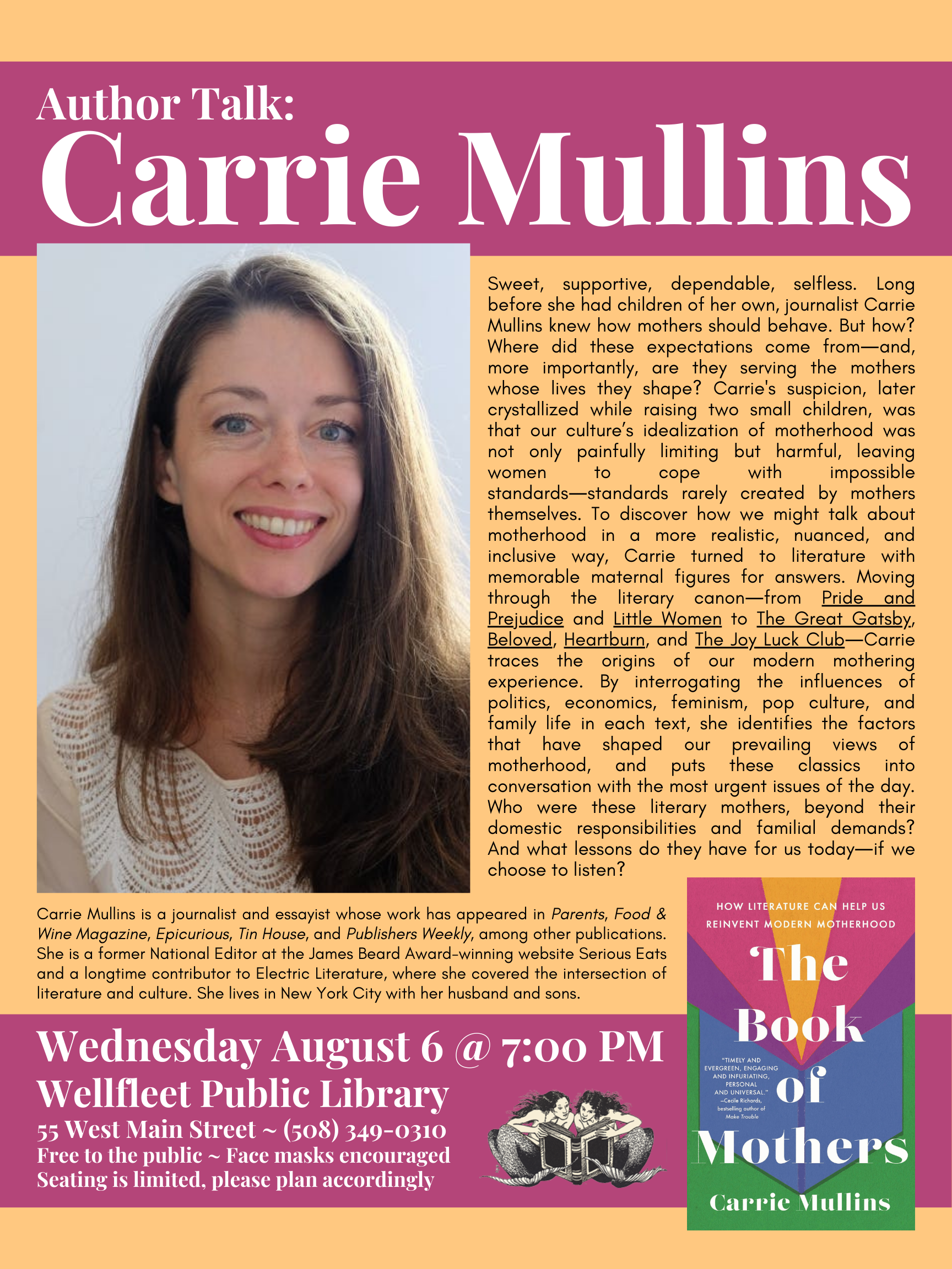 Author Talk: Carrie Mullins