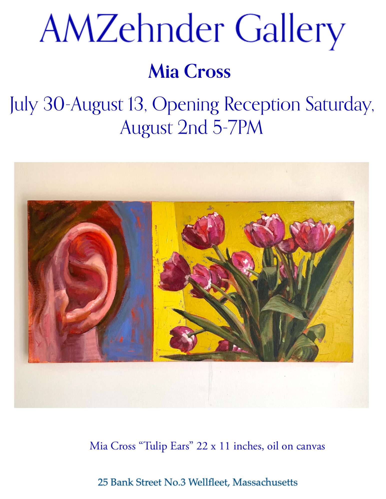 Opening Reception - Mia Cross at AMZehnder Gallery