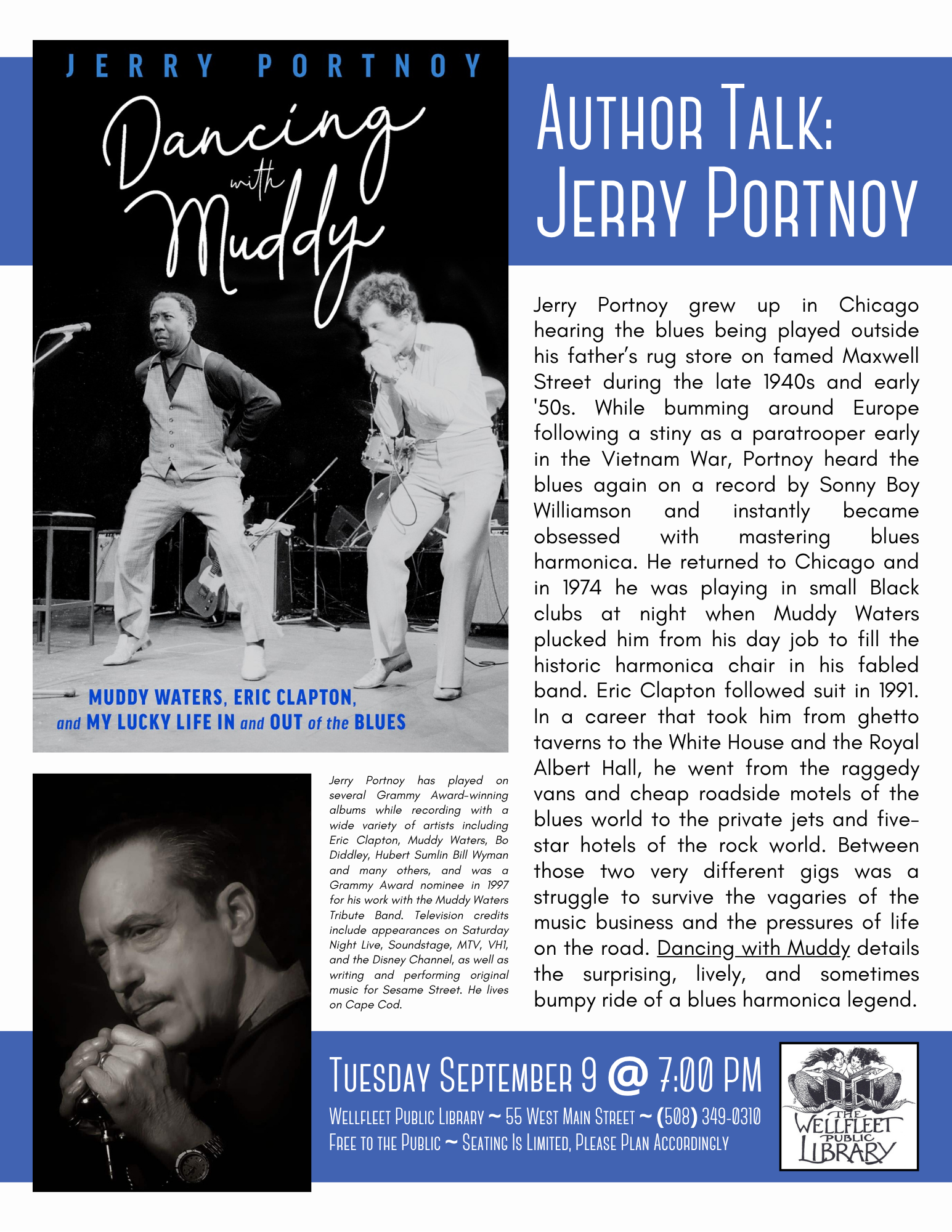 Author Talk: Jerry Portnoy
