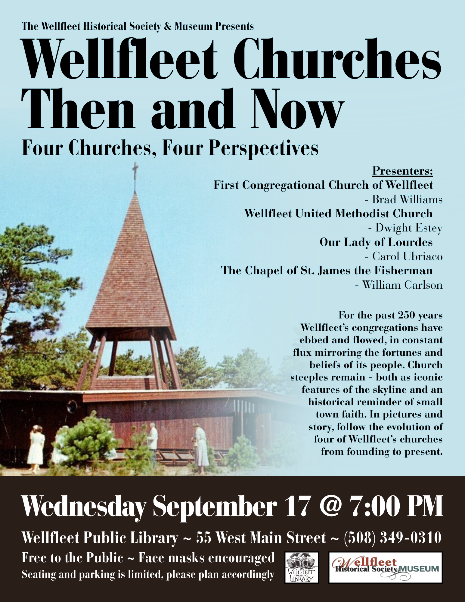 Wellfleet Churches Then and Now
