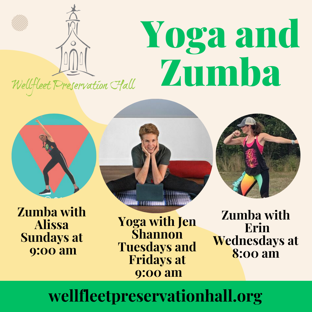 Yoga and Zumba at Preservation Hall - Weekly Schedule