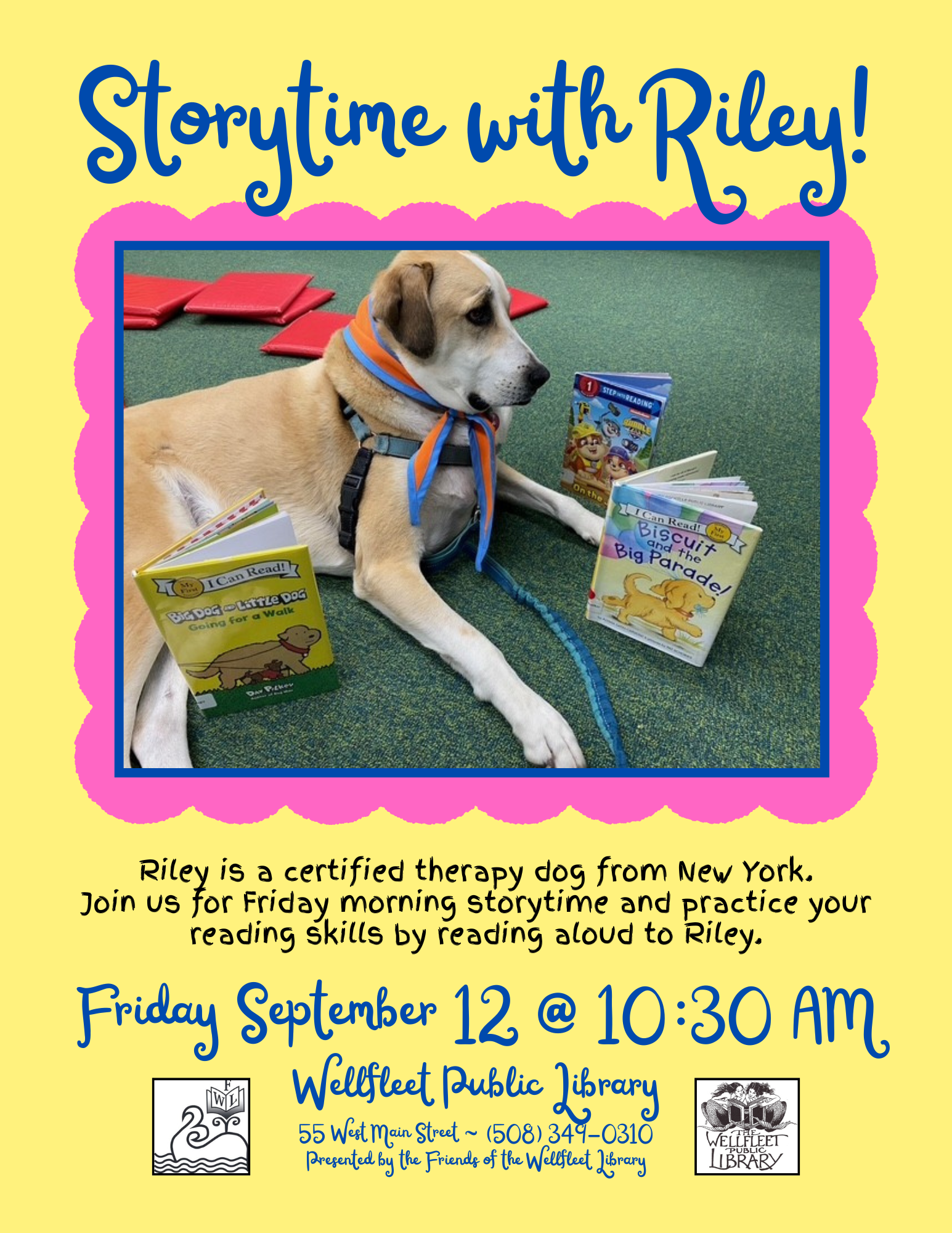 Storytime with Riley