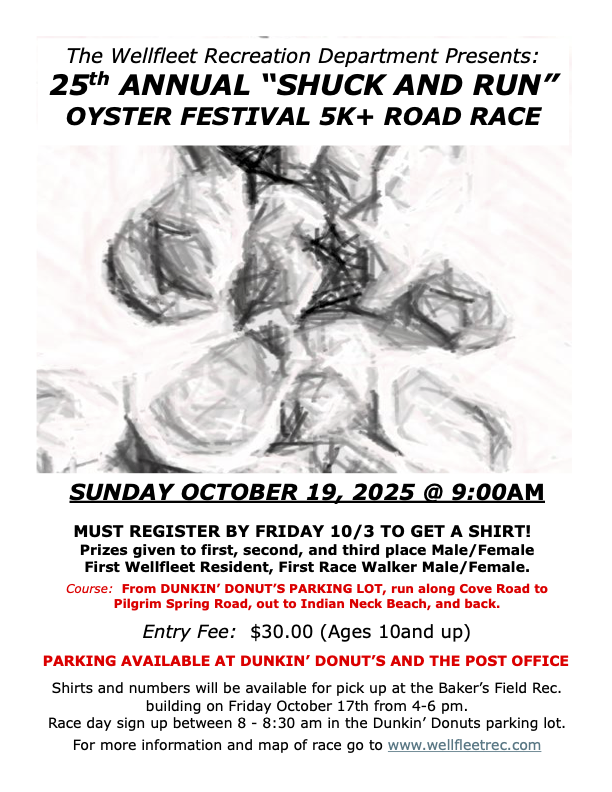 25th Annual Shuck & Run 5K