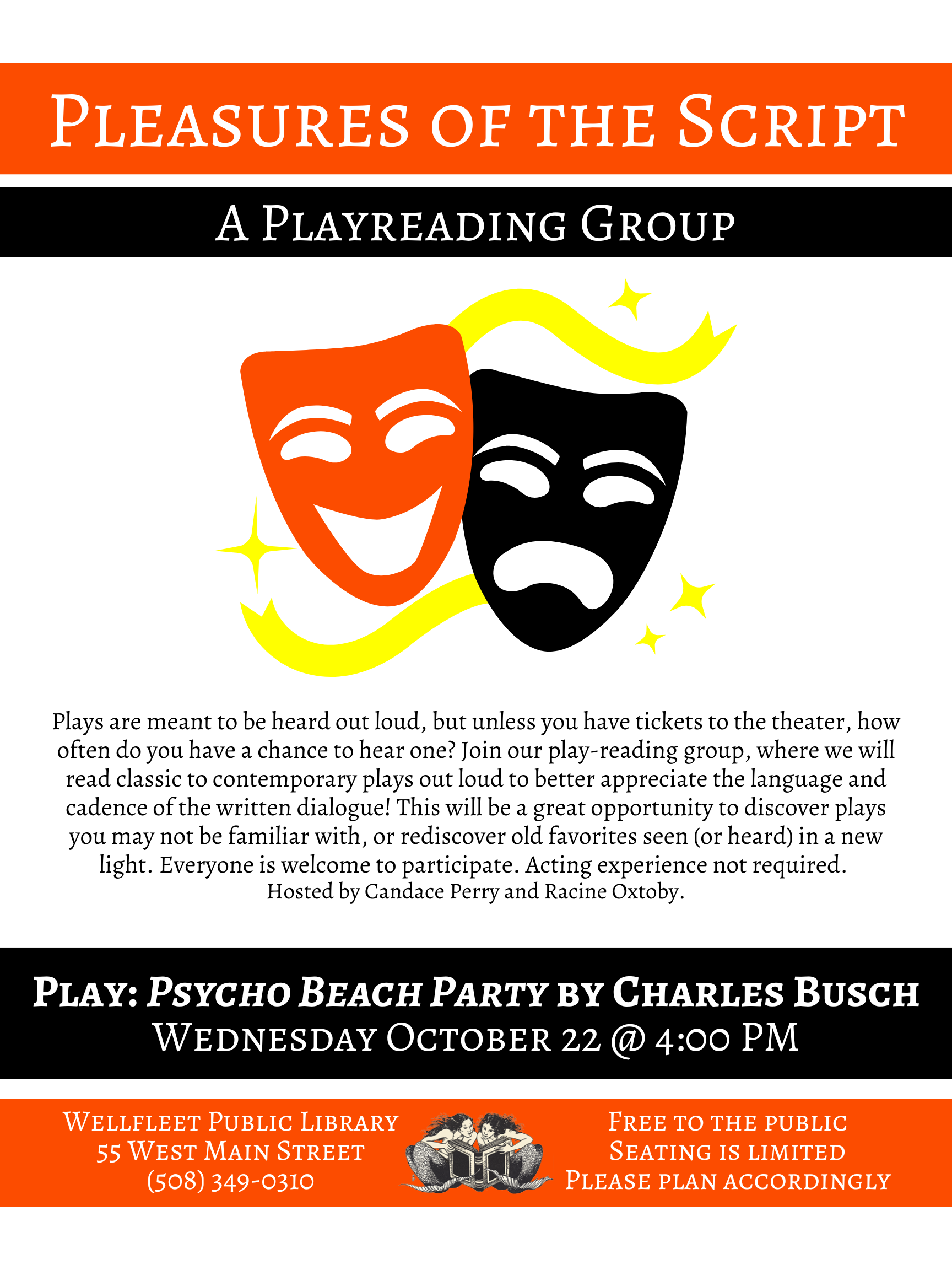 Playreading Group: "Psycho Beach Party" by Charles Busch