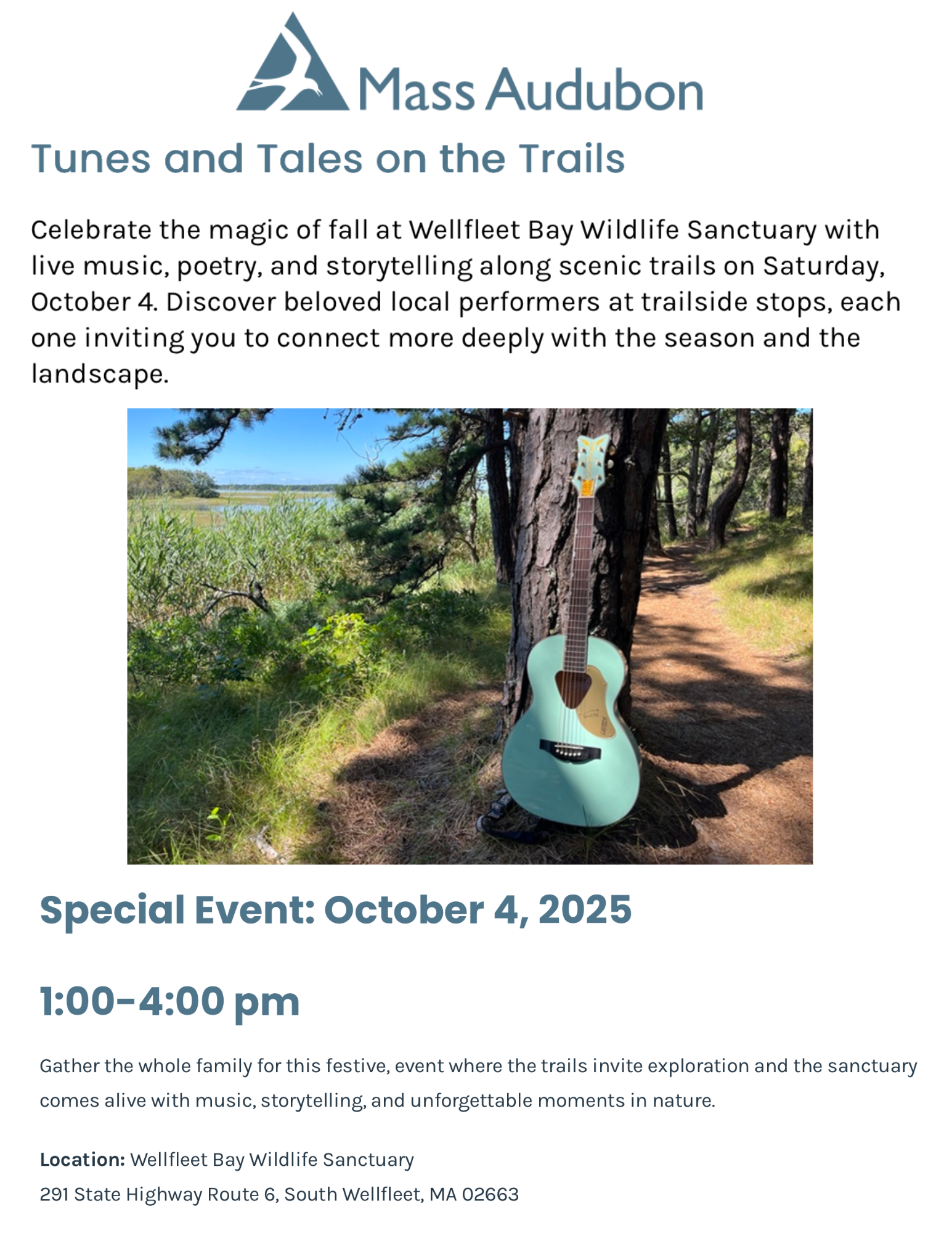 Tunes and Tales on the Trails