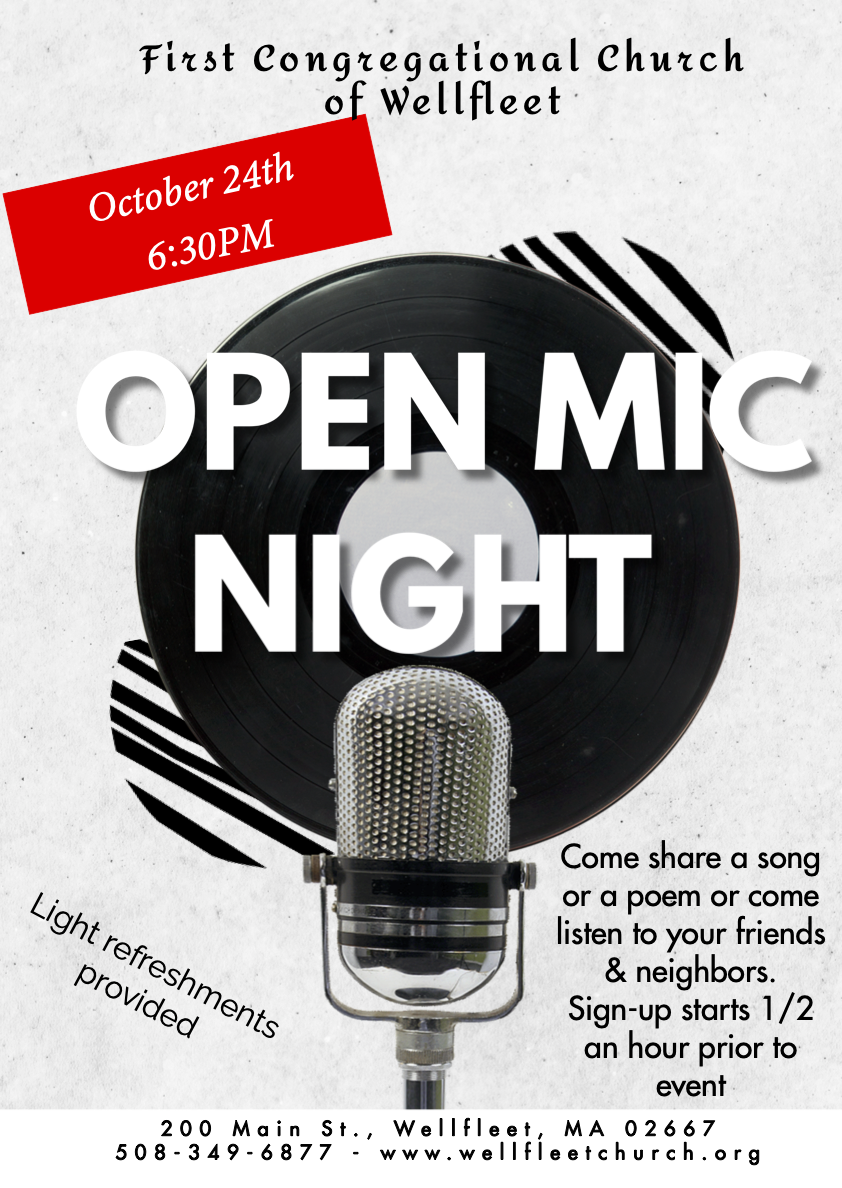 Open Mic - First Congregational Church