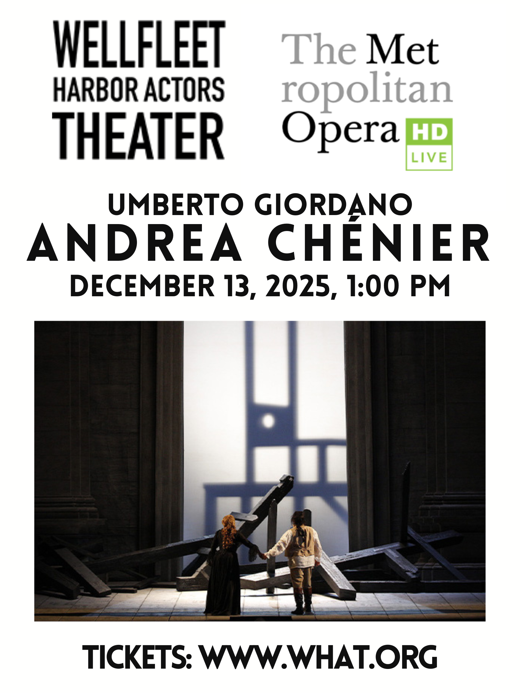 MET Opera at WHAT: Andrea Chénier