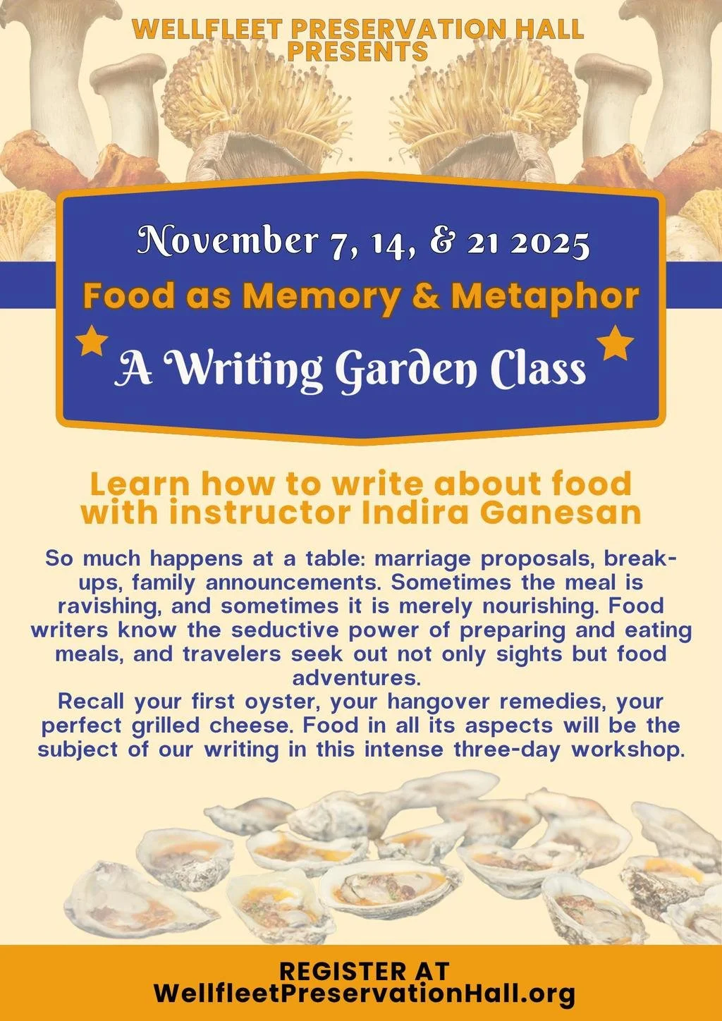 Food As Memory & Metaphor: A Writing Garden Class
