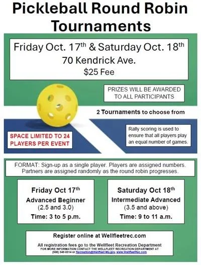 Pickleball Round Robin Tournament