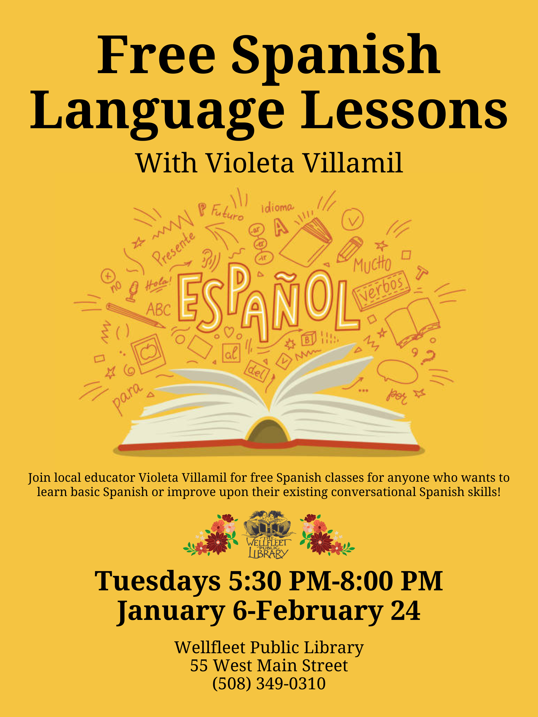 Free Spanish Language Lessons with Violeta Villamil 