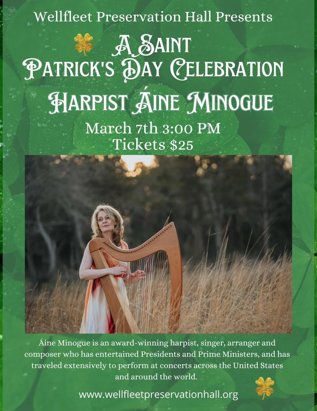 Áine Minogue in Concert: A St. Patrick's Day Celebration!