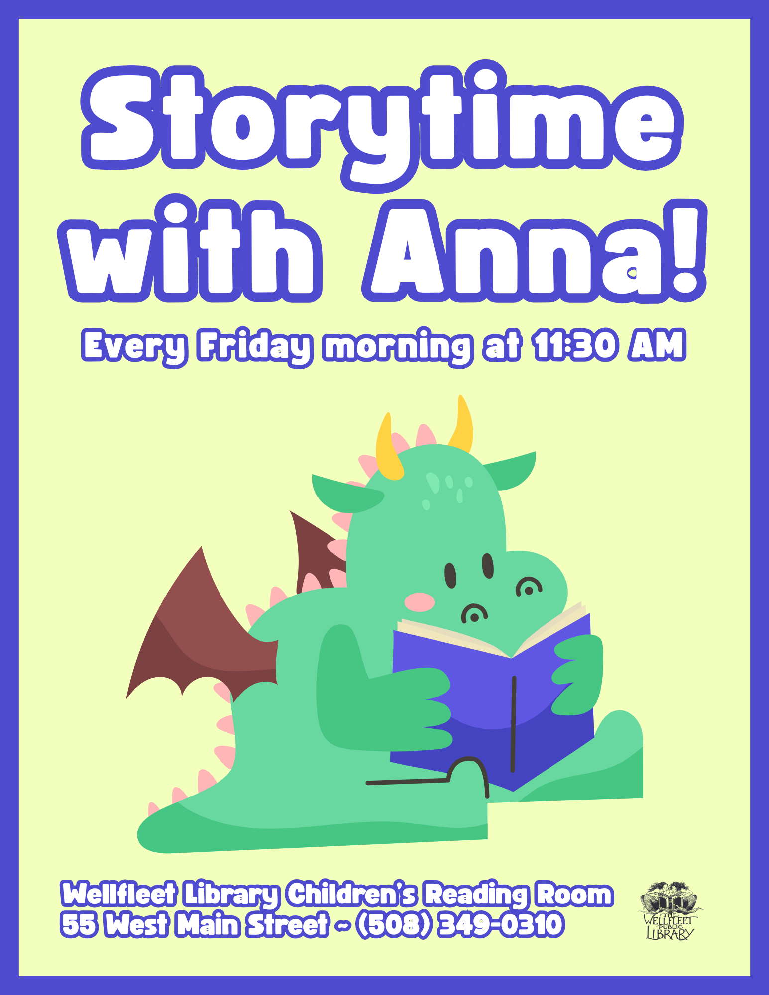 Storytime with Anna!