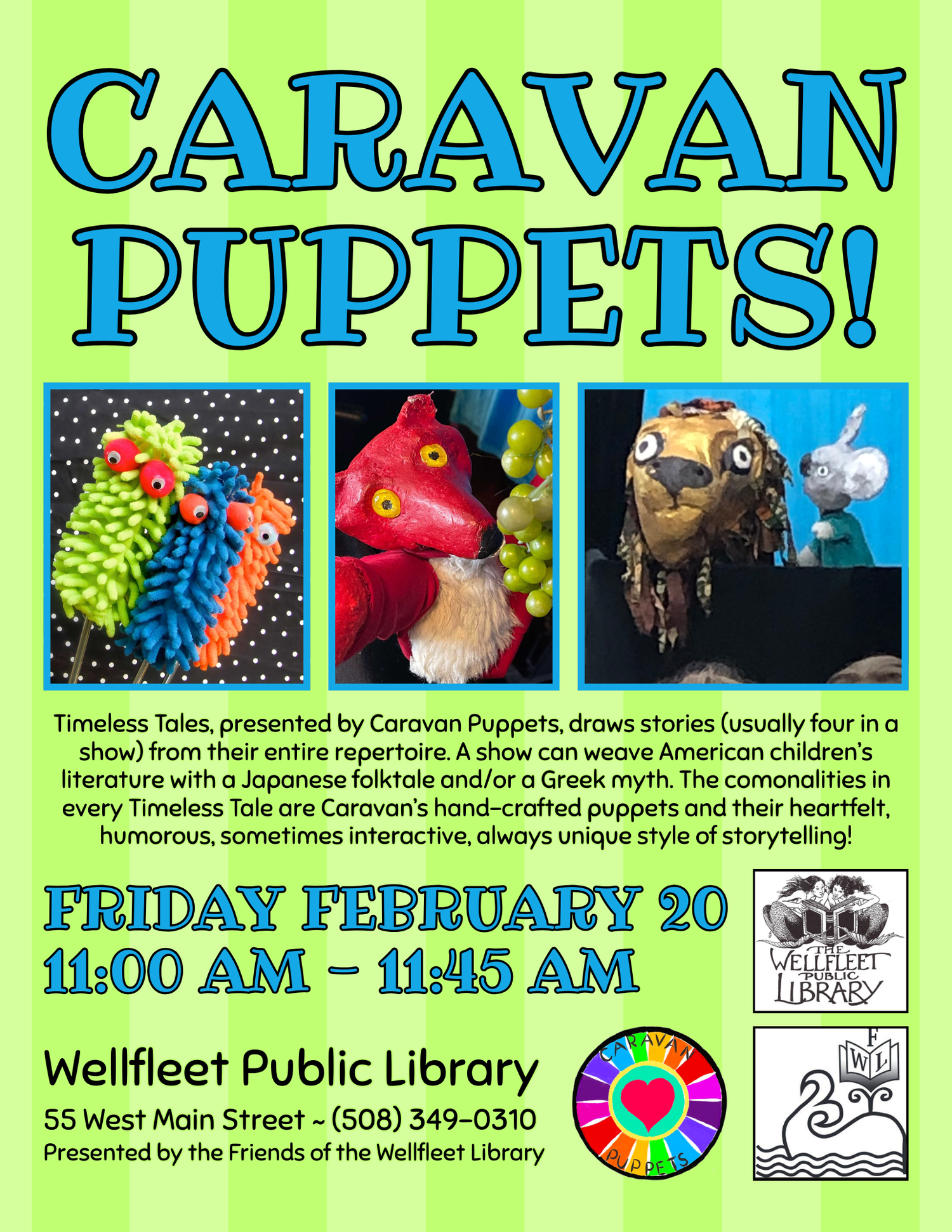 A Visit from Caravan Puppets!