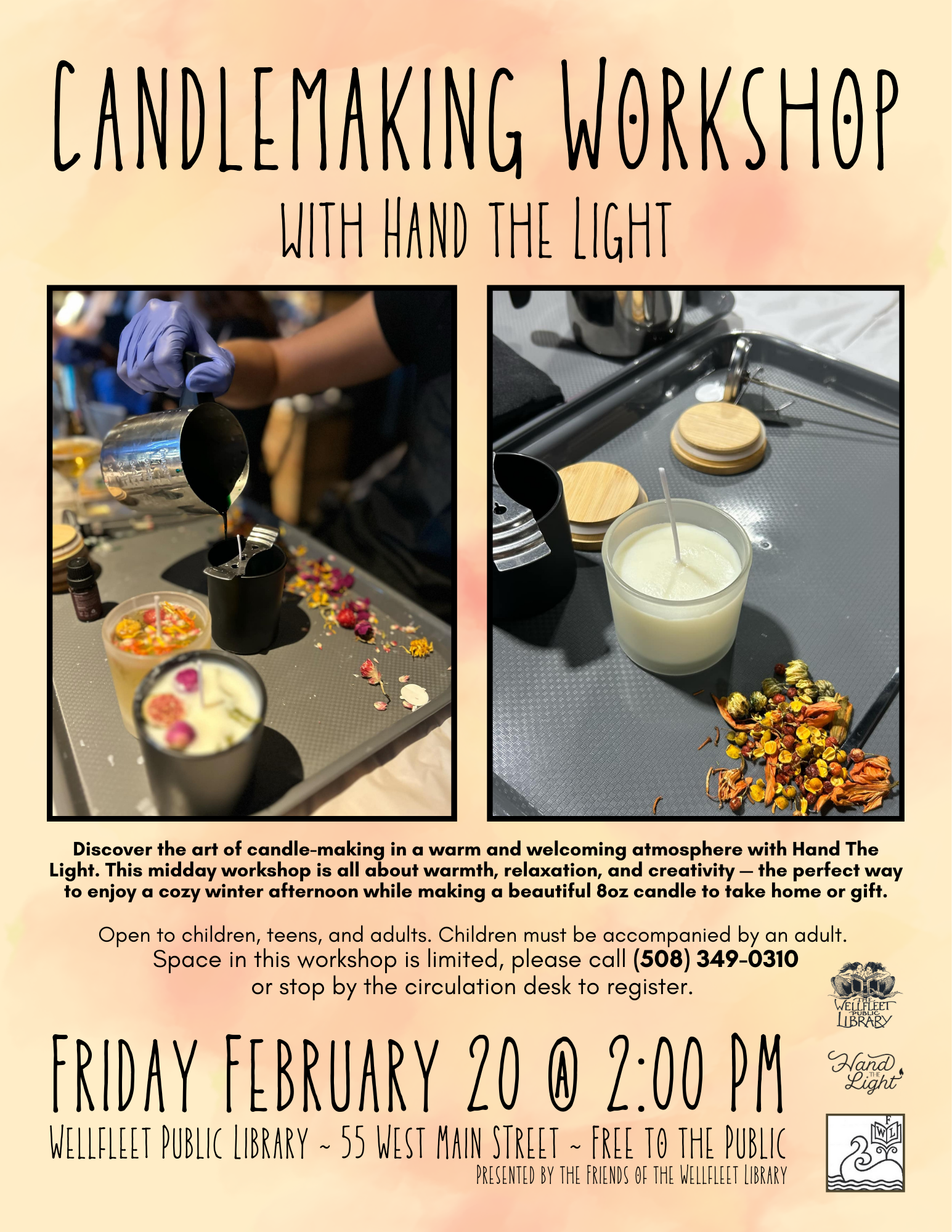 Candlemaking Workshop with Hand the Light