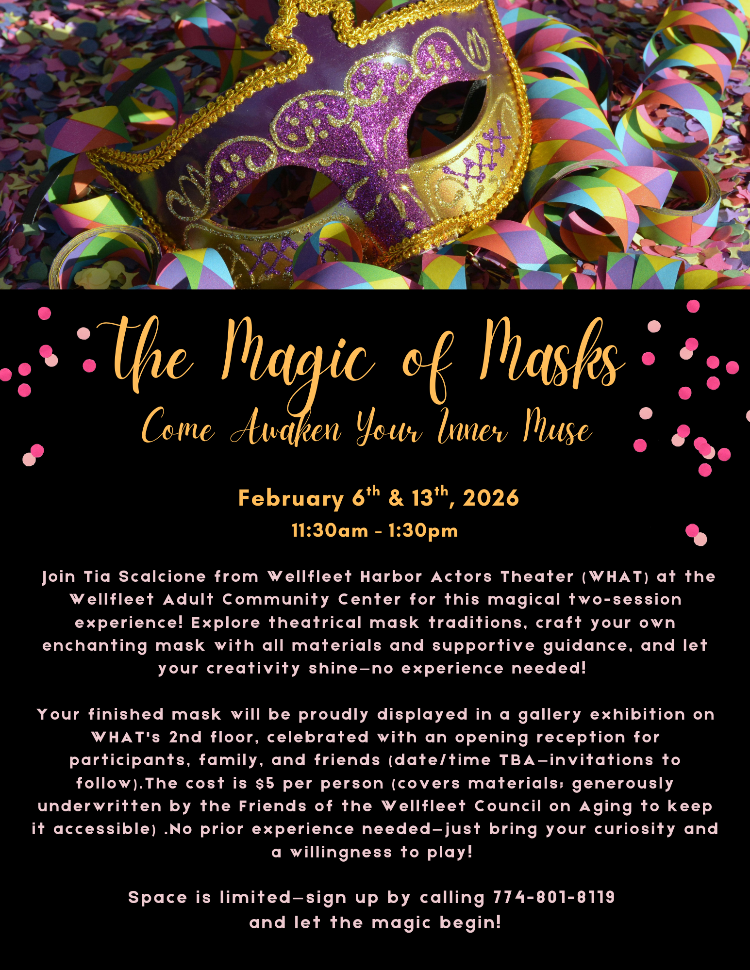 The Magic of Masks – Come Awaken Your Inner Muse