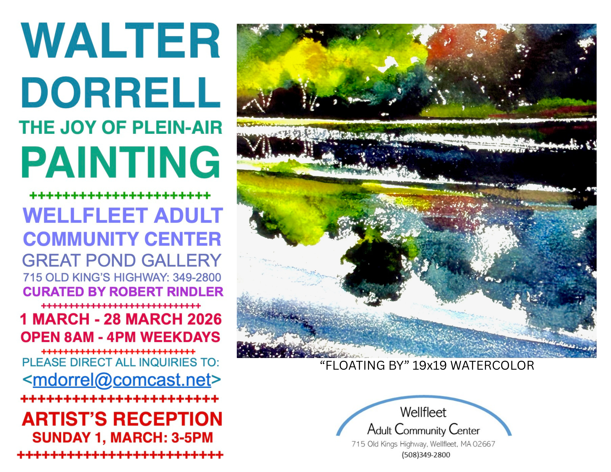 Artist Reception - Walter Dorrell: The Joy of Plein-Air Painting