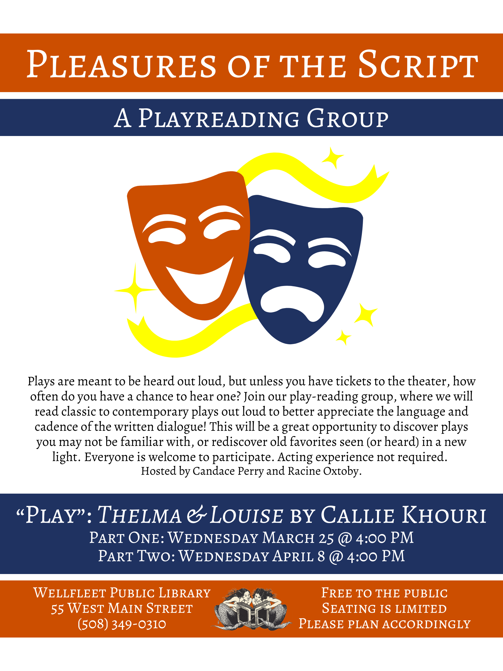 Playreading Group: "Thelma &amp; Louise” Part One