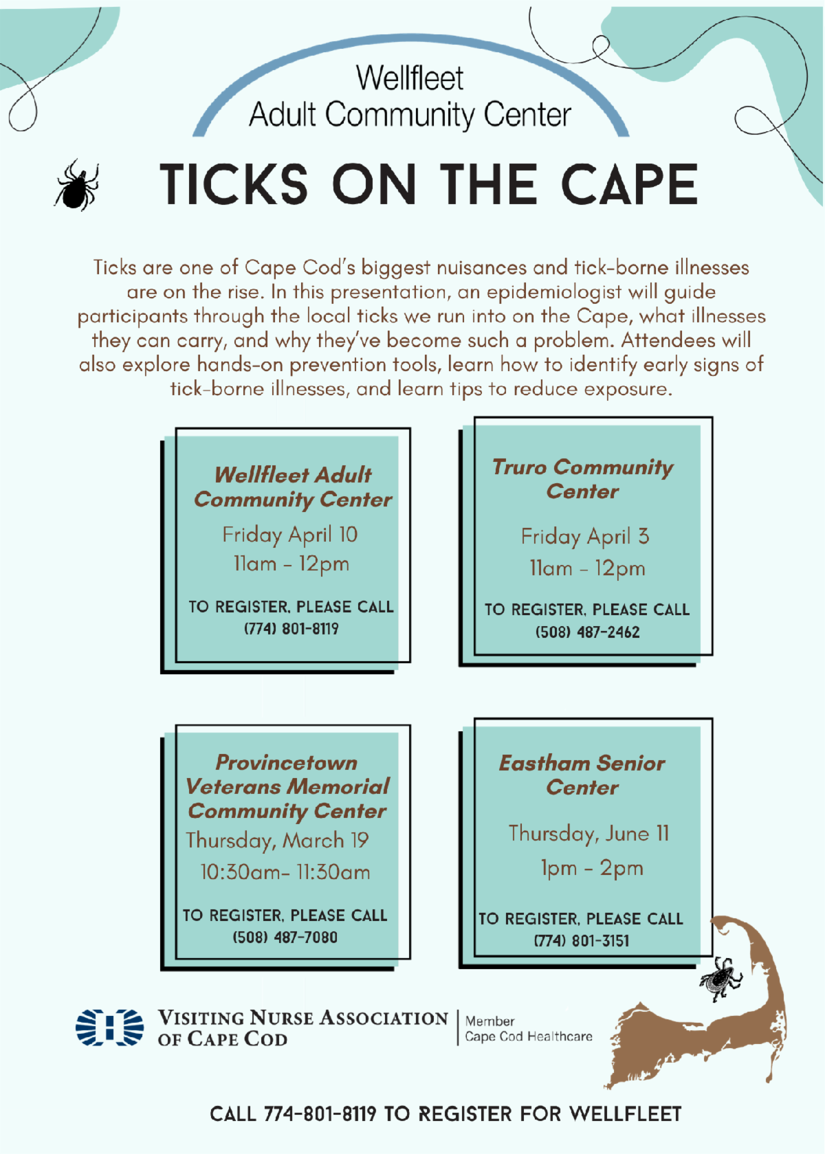 Ticks On The Cape