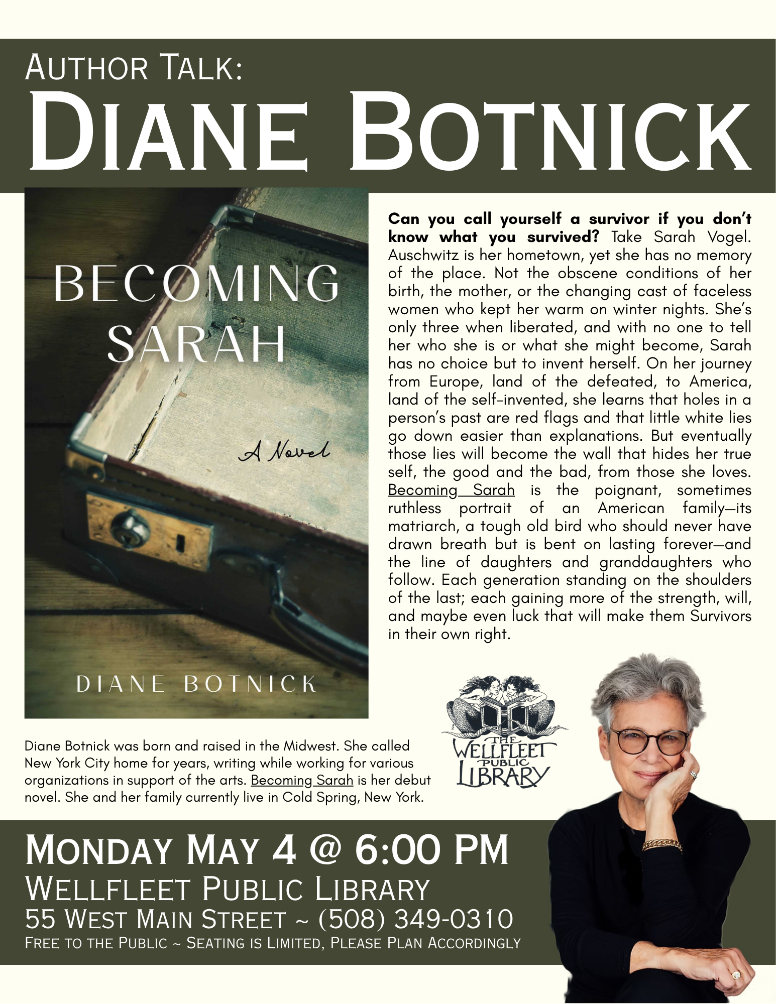 Author Talk: Diane Botnick