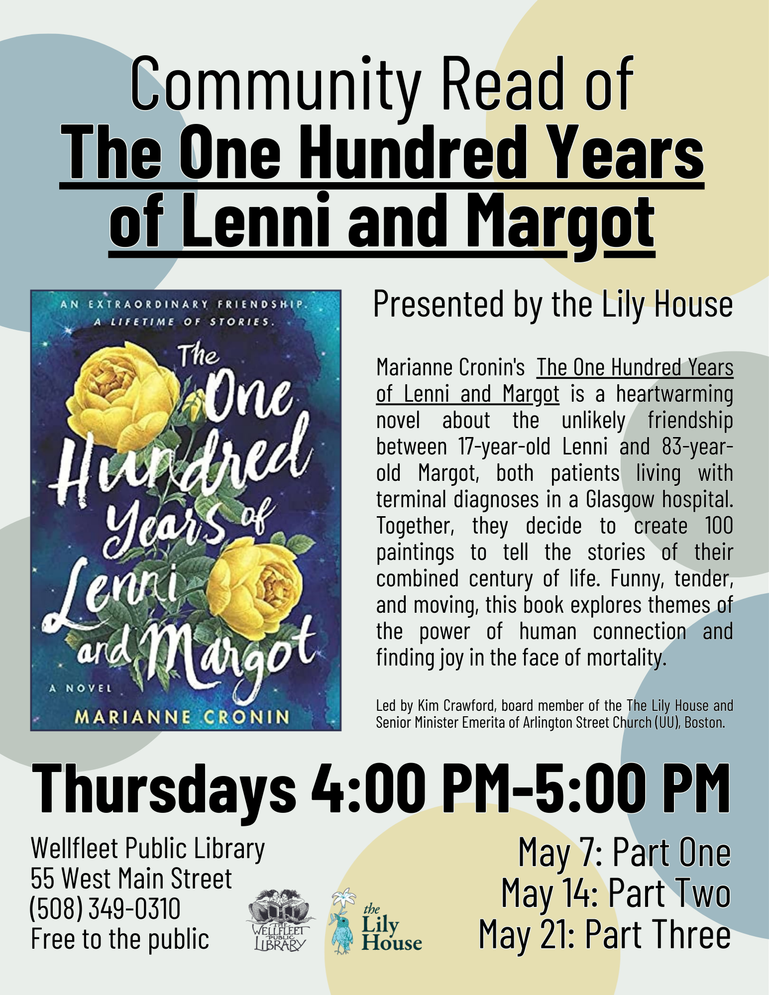 Community Read of "The One Hundred Years of Lenni and Margot" (Part One)